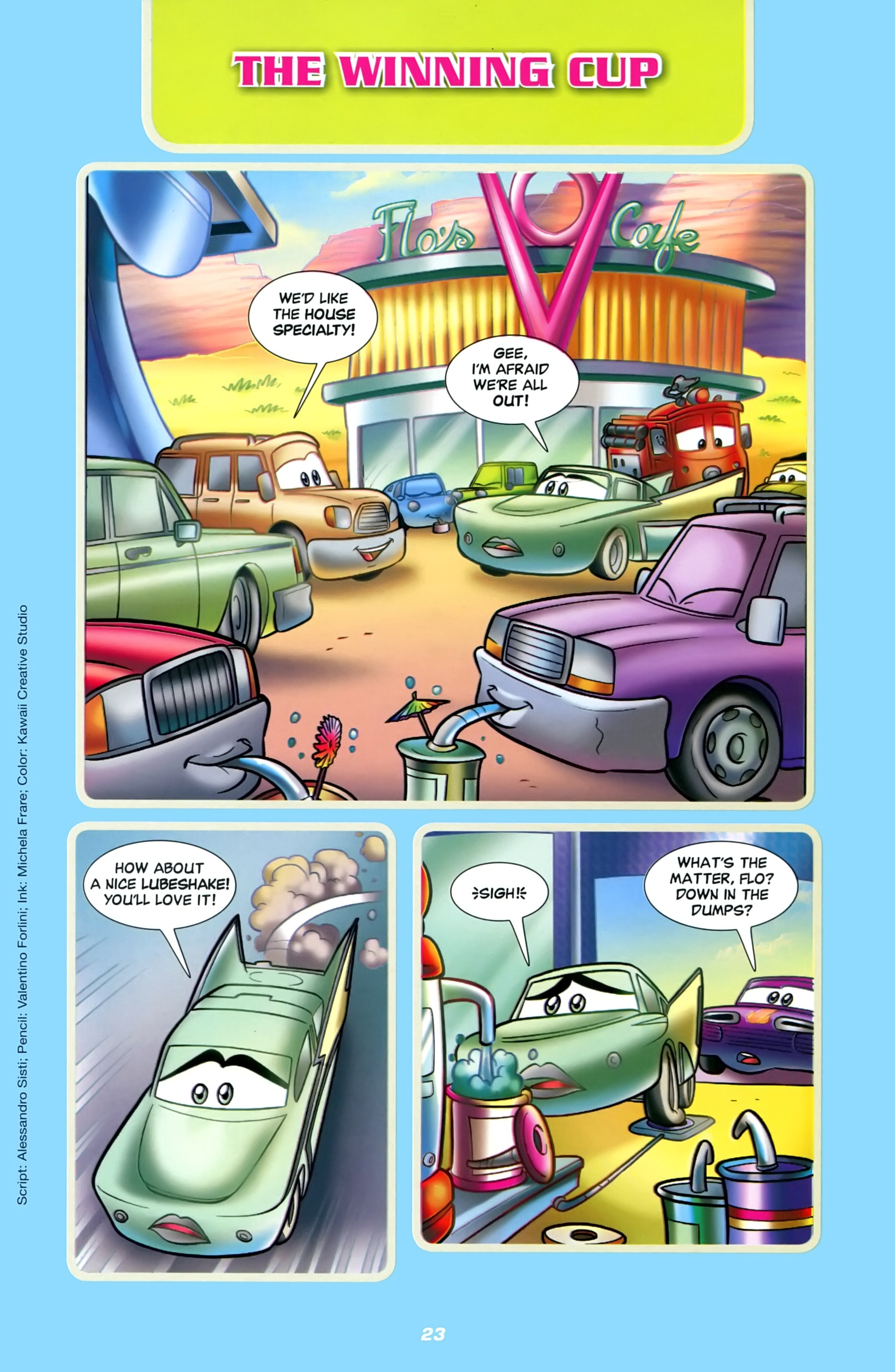 Read online Disney Pixar Cars comic -  Issue # Full - 23