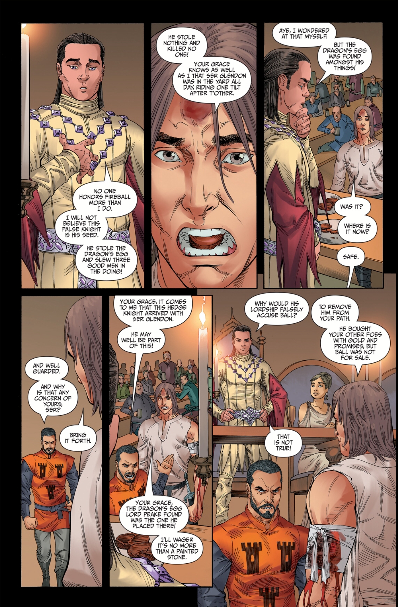 Read online Mystery Knight comic -  Issue # TPB - 127