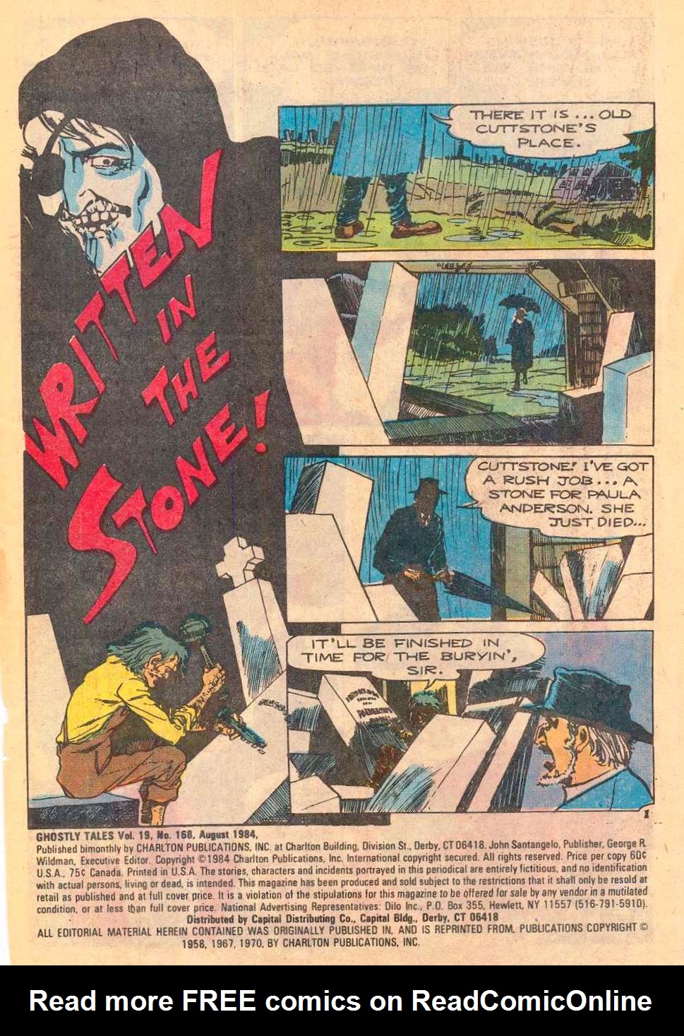 Read online Ghostly Tales comic -  Issue #168 - 3