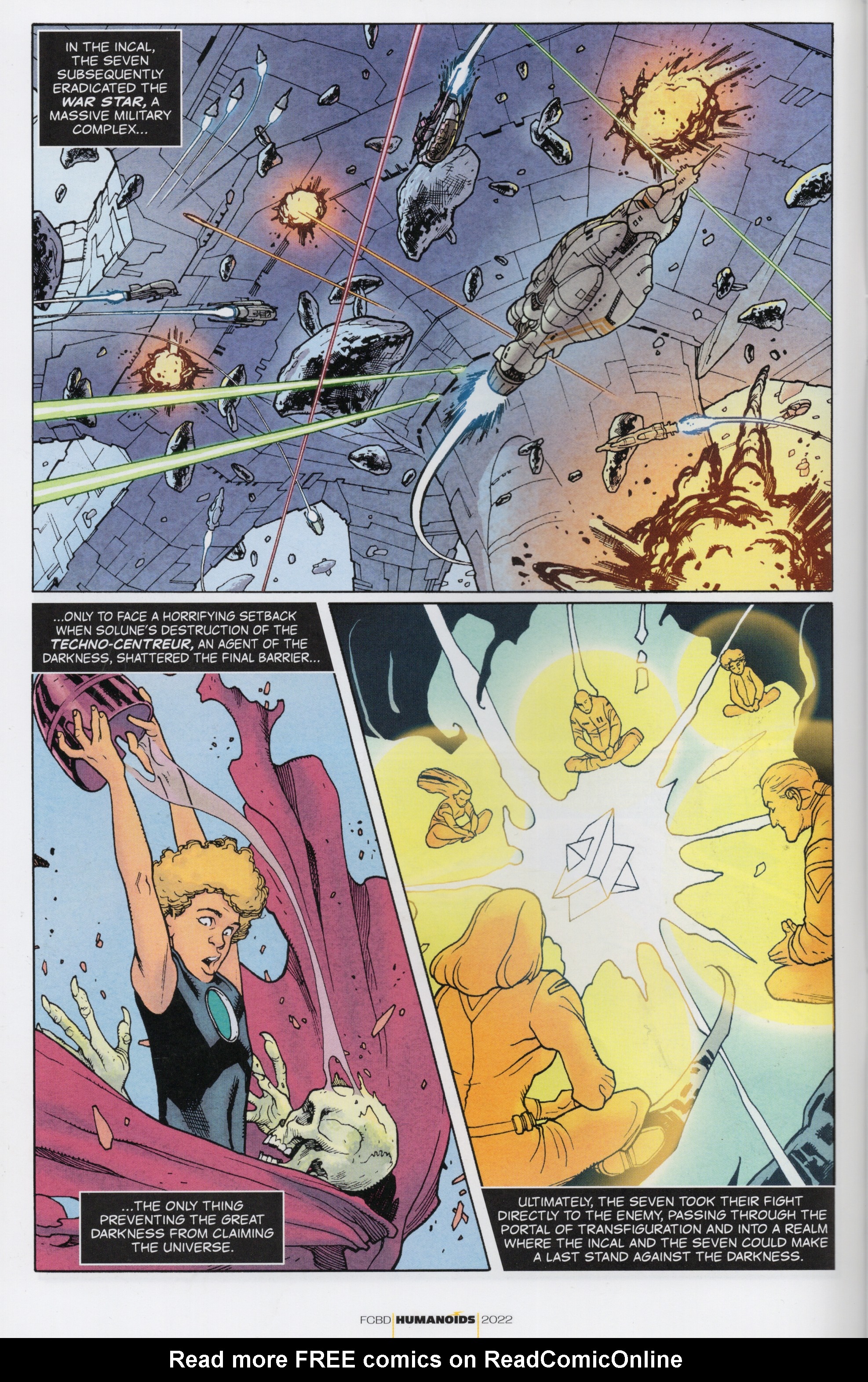 Read online Free Comic Book Day 2022 comic -  Issue # Humanoids The Incal Universe - 8