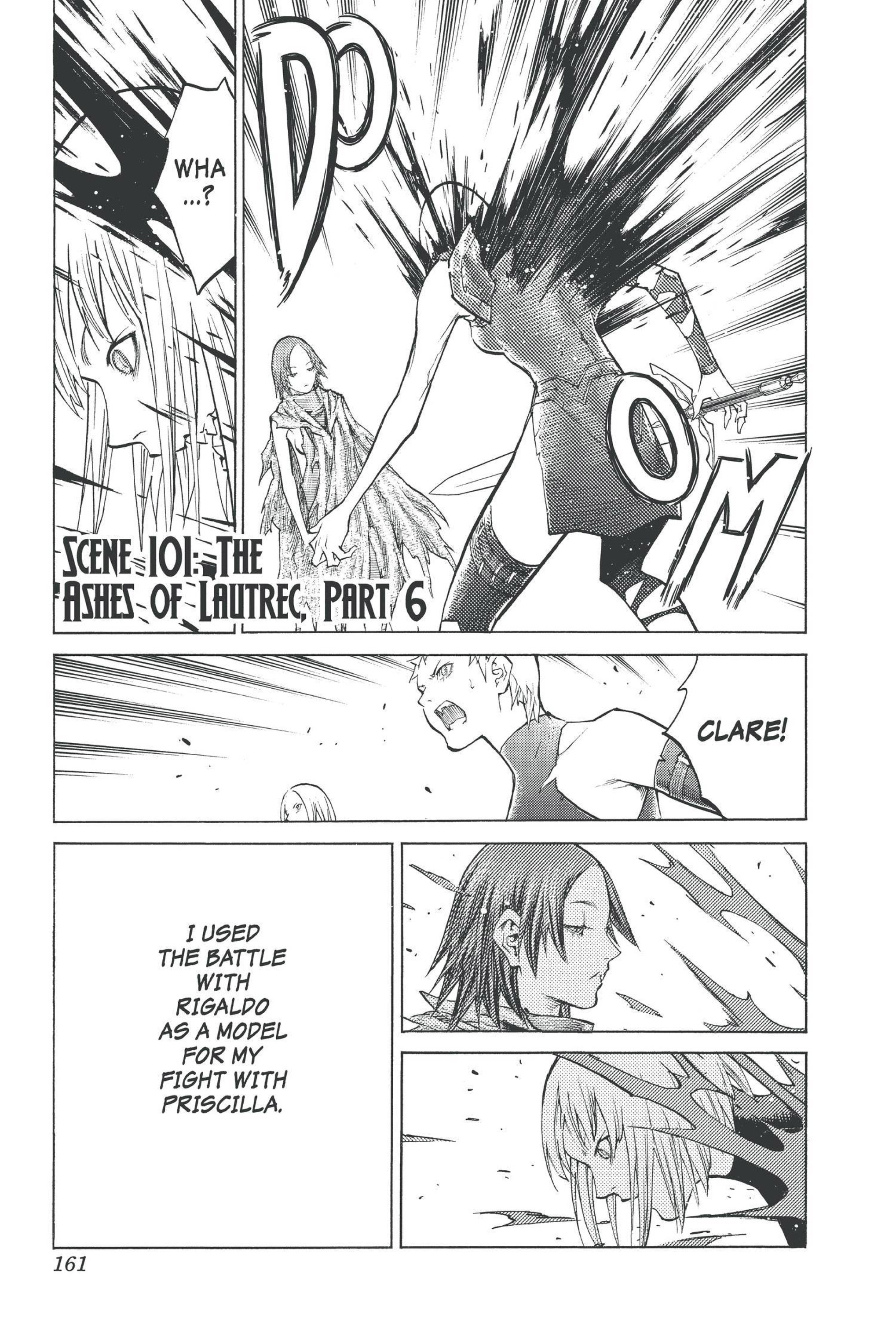 Read online Claymore comic -  Issue #18 - 141