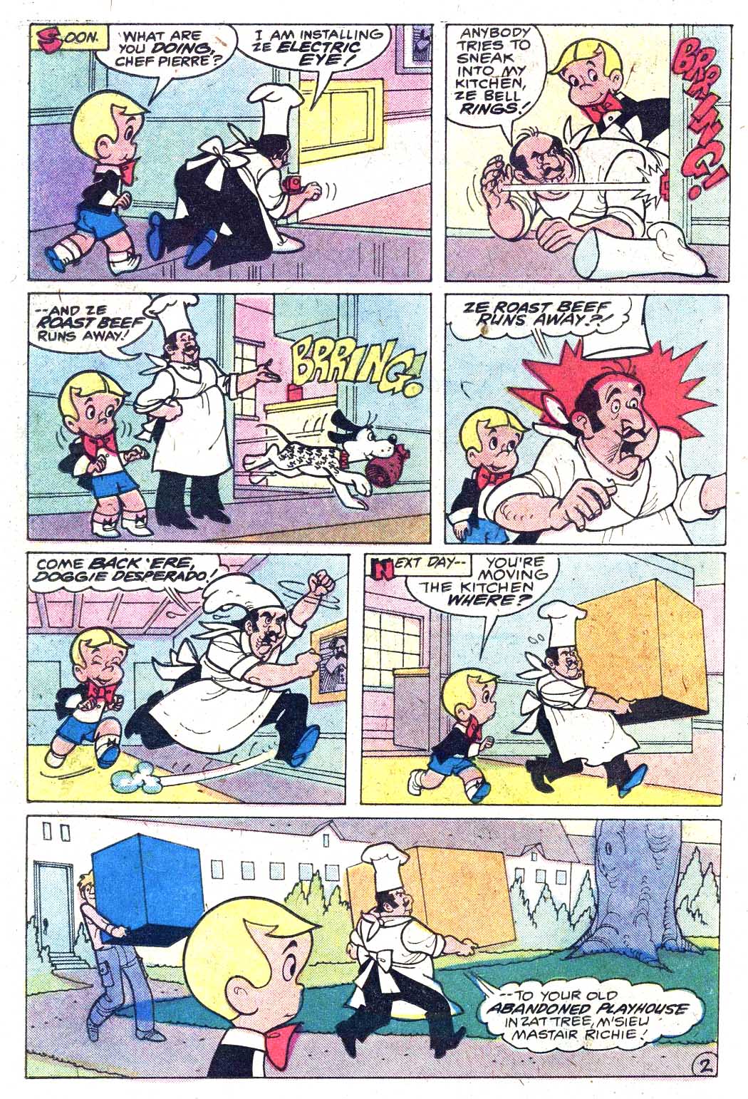 Read online Richie Rich & Dollar the Dog comic -  Issue #13 - 22