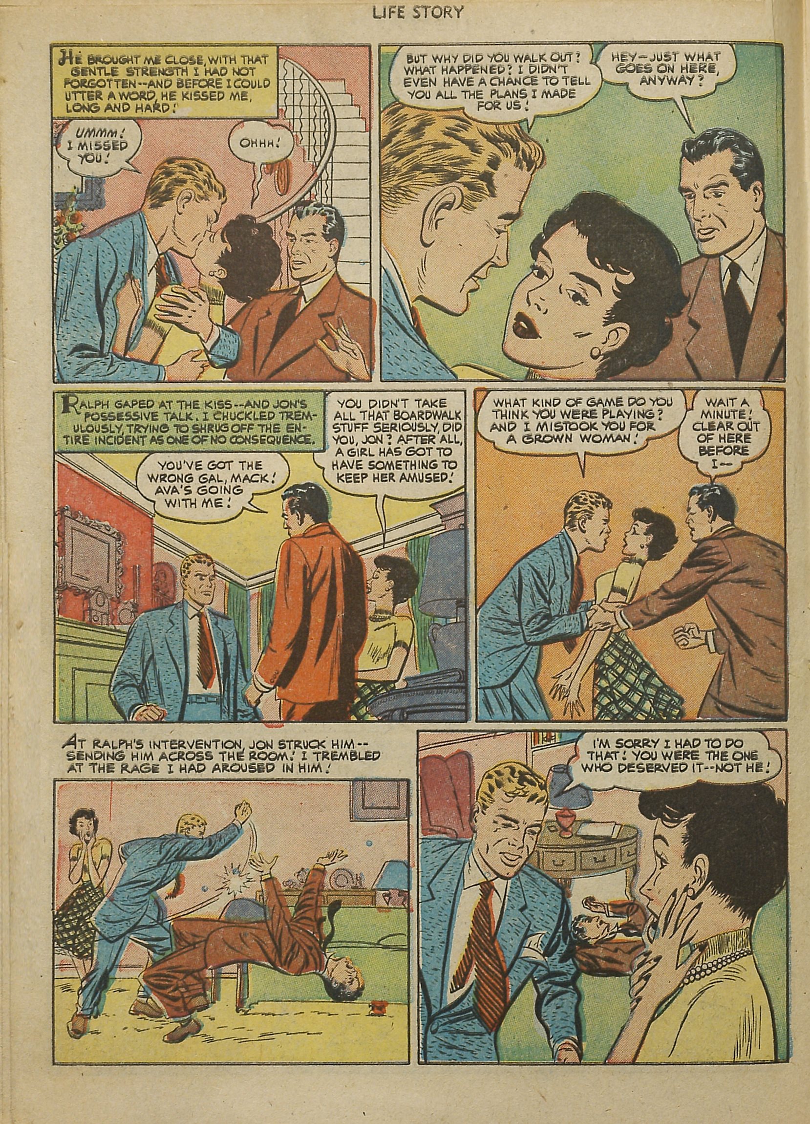 Read online Life Story comic -  Issue #33 - 18