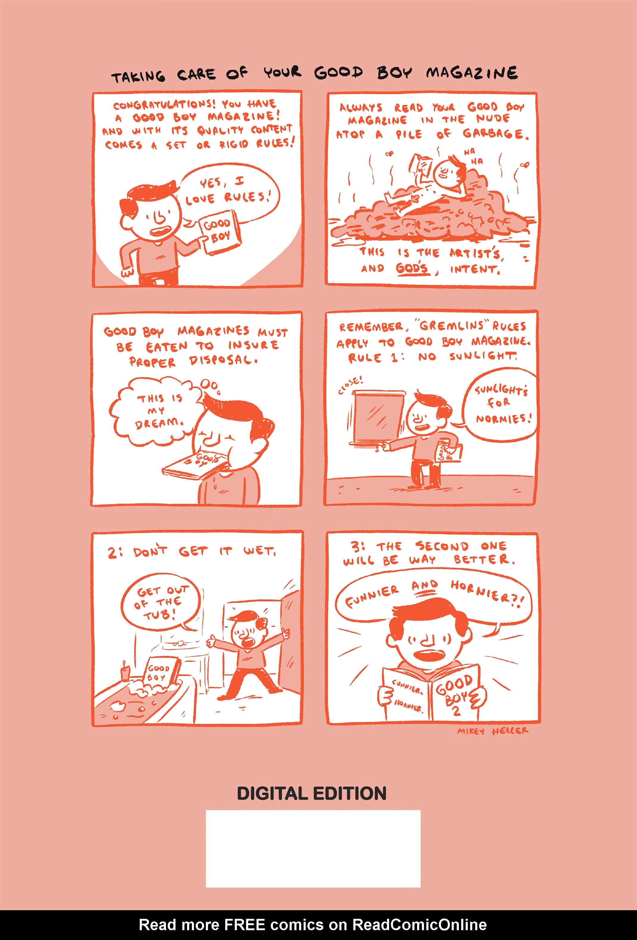 Read online Good Boy Magazine comic -  Issue # TPB 1 - 129