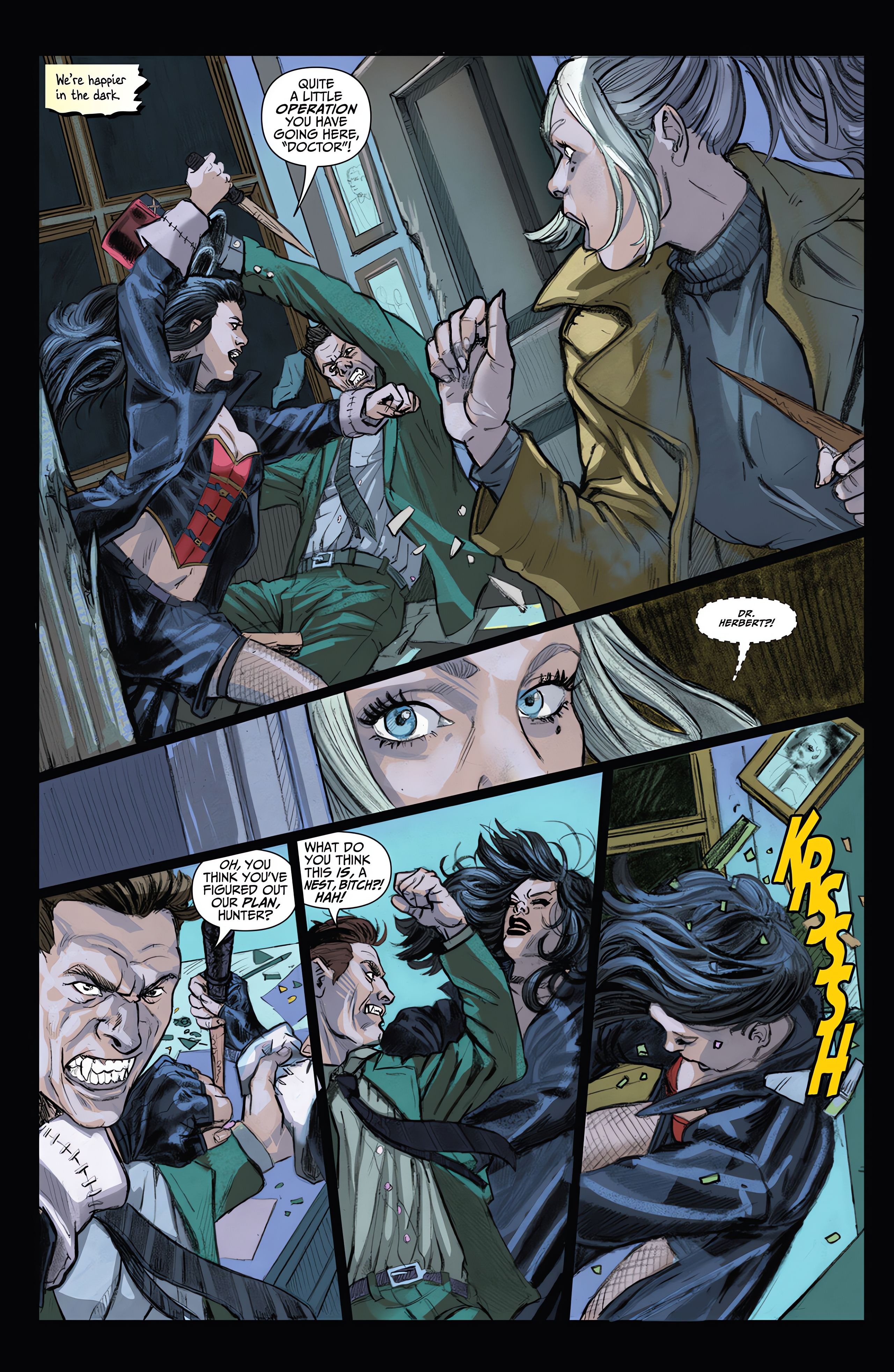 Read online Van Helsing: The Horror Beneath comic -  Issue # Full - 28