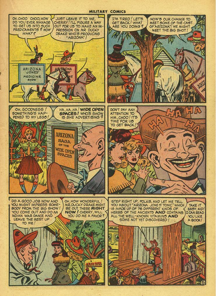 Read online Military Comics comic -  Issue #42 - 23