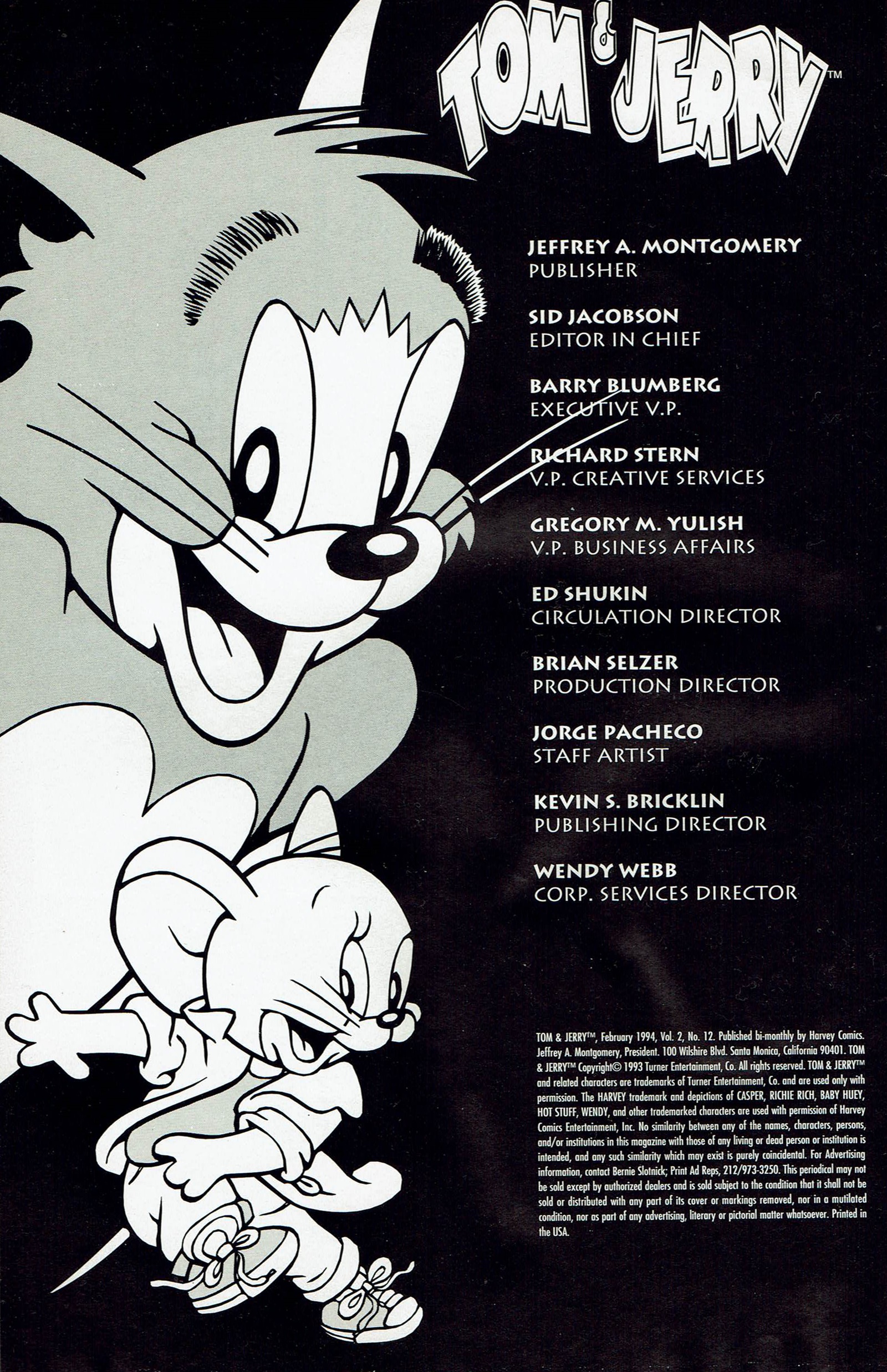 Read online Tom & Jerry comic -  Issue #12 - 2