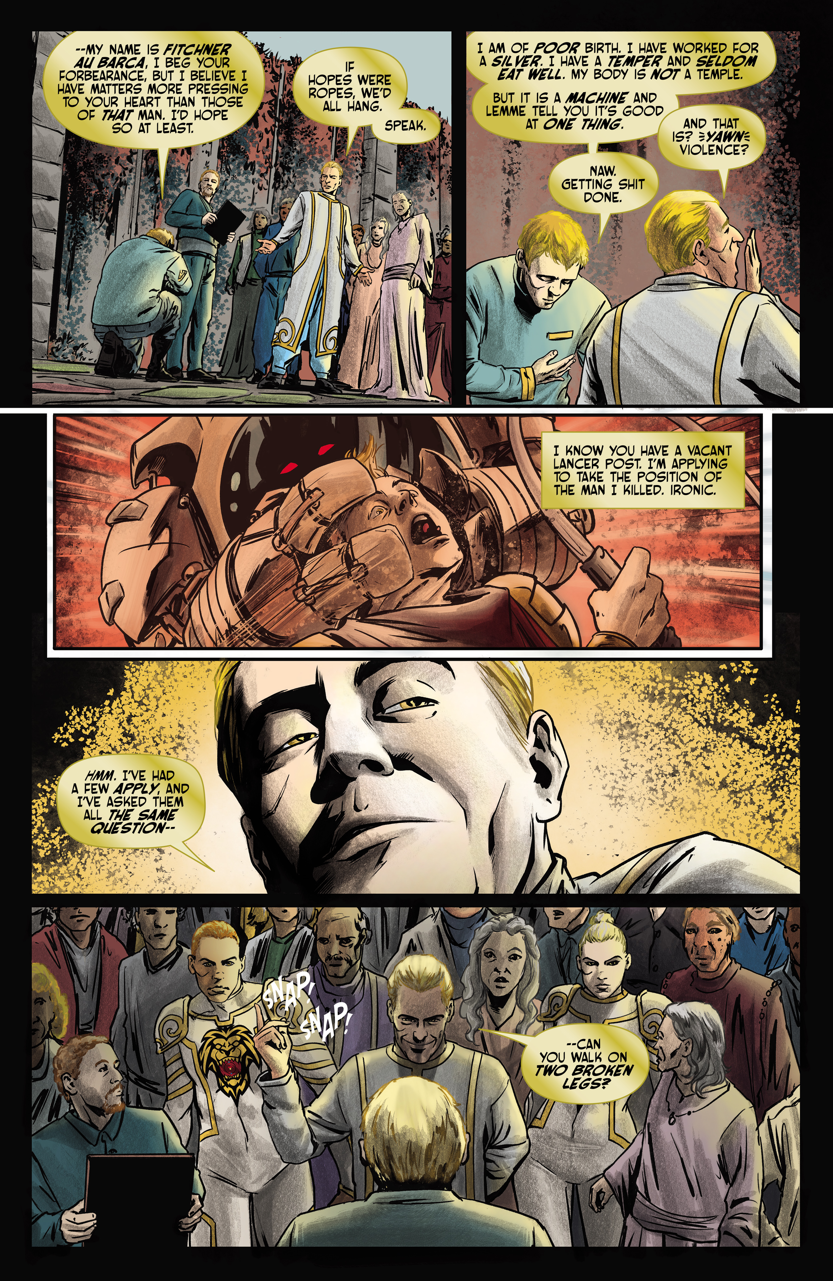 Read online Pierce Brown's Red Rising: Sons of Ares: Forbidden Song comic -  Issue # TPB - 57