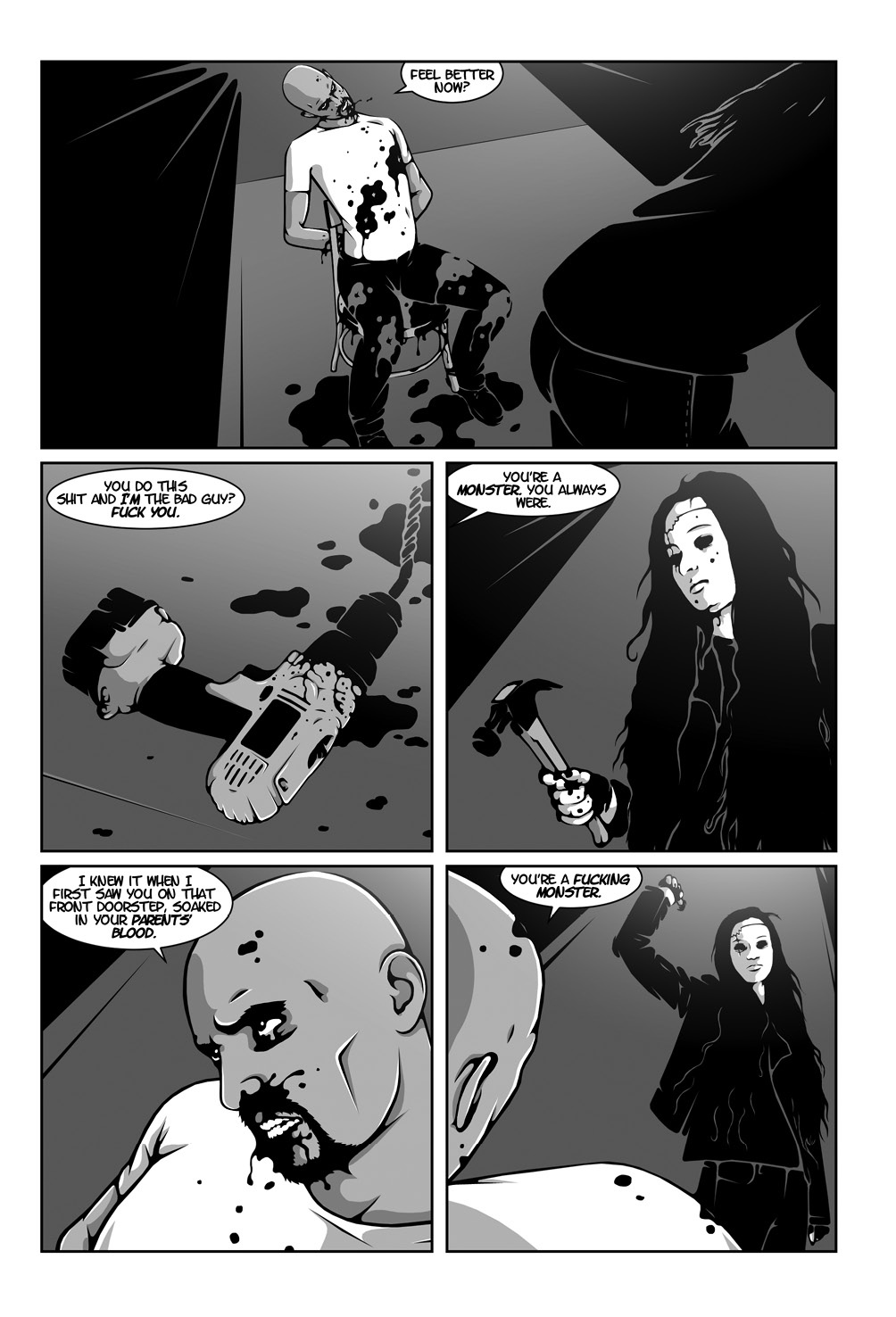 Read online Hollow Girl comic -  Issue #6 - 48