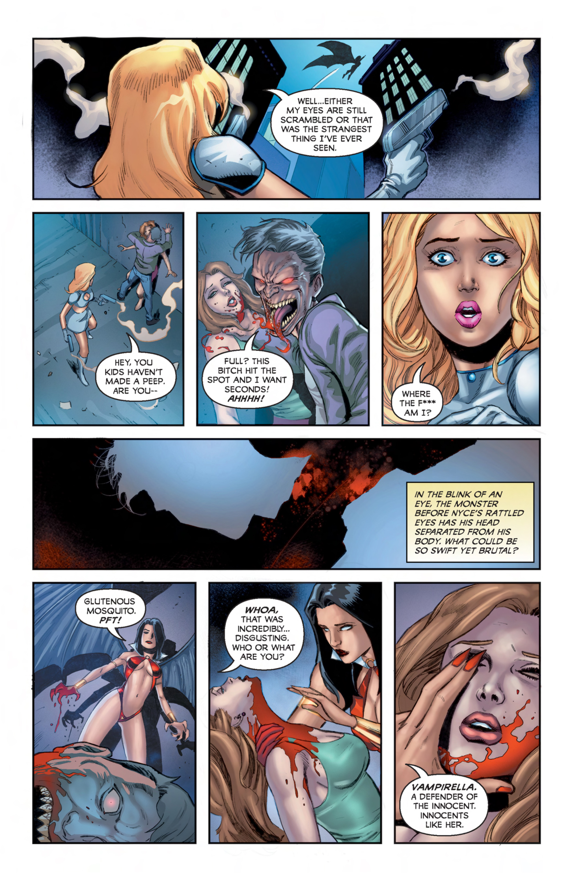 Read online Notti and Nyce Red Sonja Vampirella comic -  Issue # Full - 17