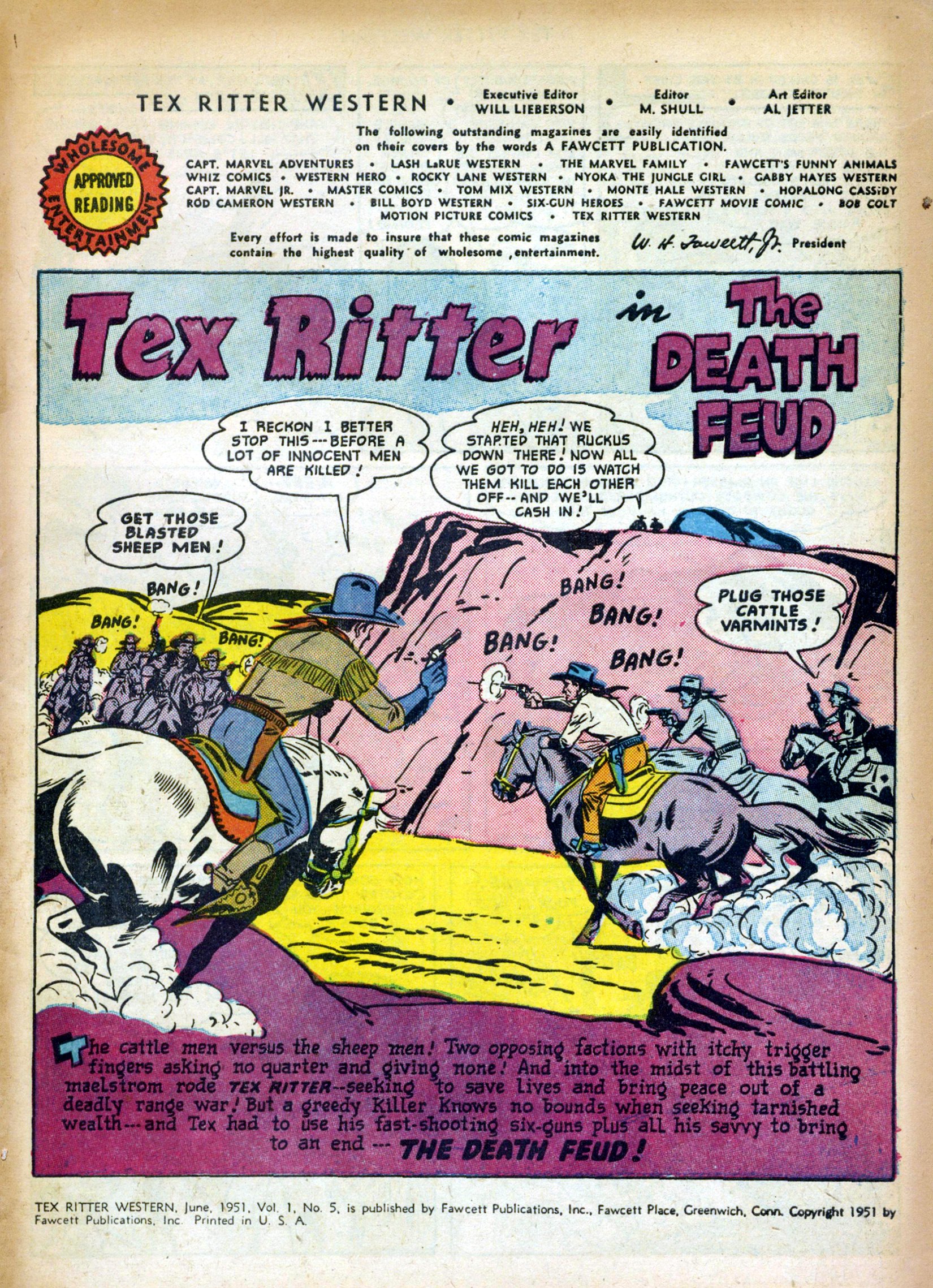 Read online Tex Ritter Western comic -  Issue #5 - 3