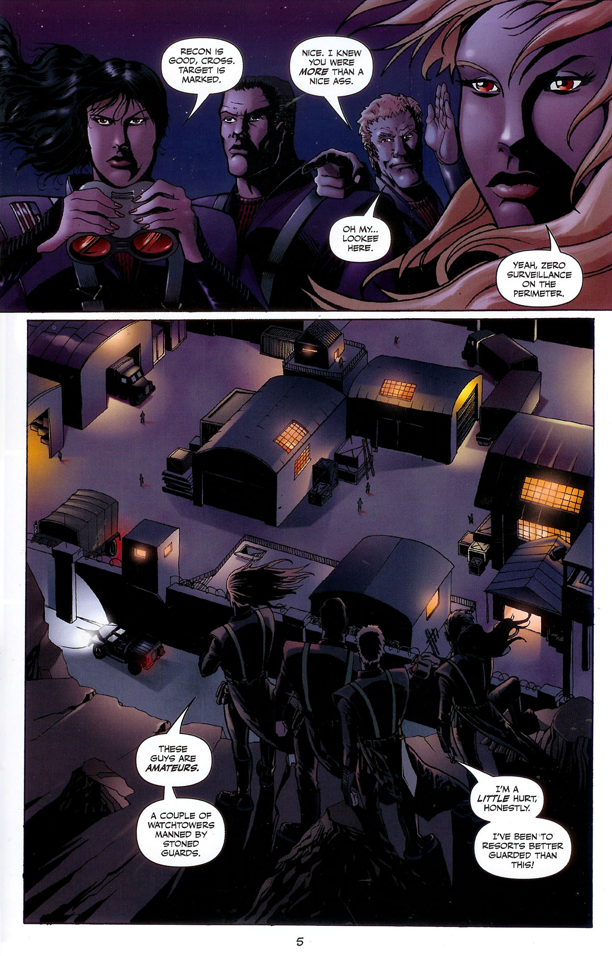 Read online CVO: Covert Vampiric Operations - African Blood comic -  Issue #2 - 7