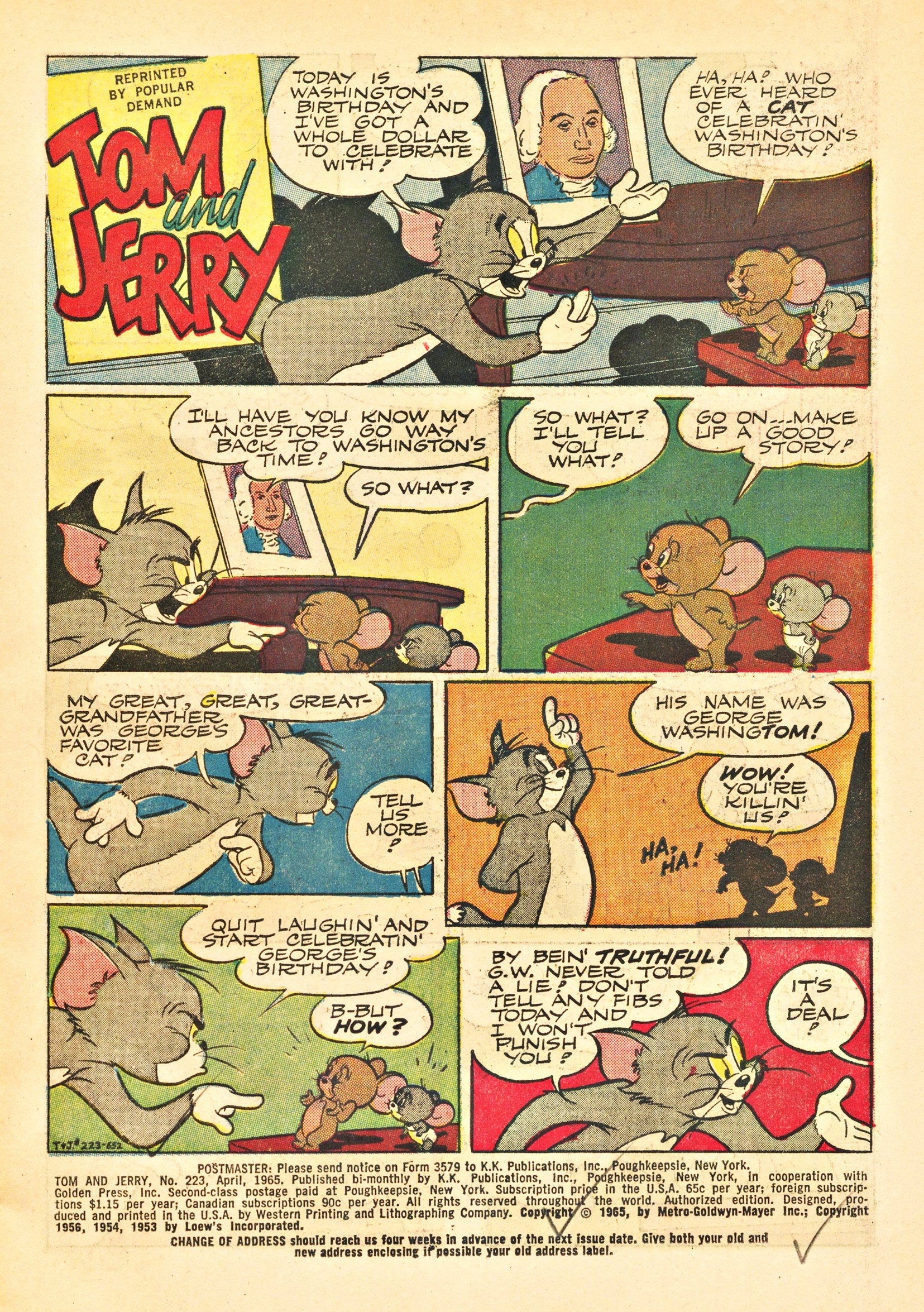 Read online Tom and Jerry comic -  Issue #223 - 3