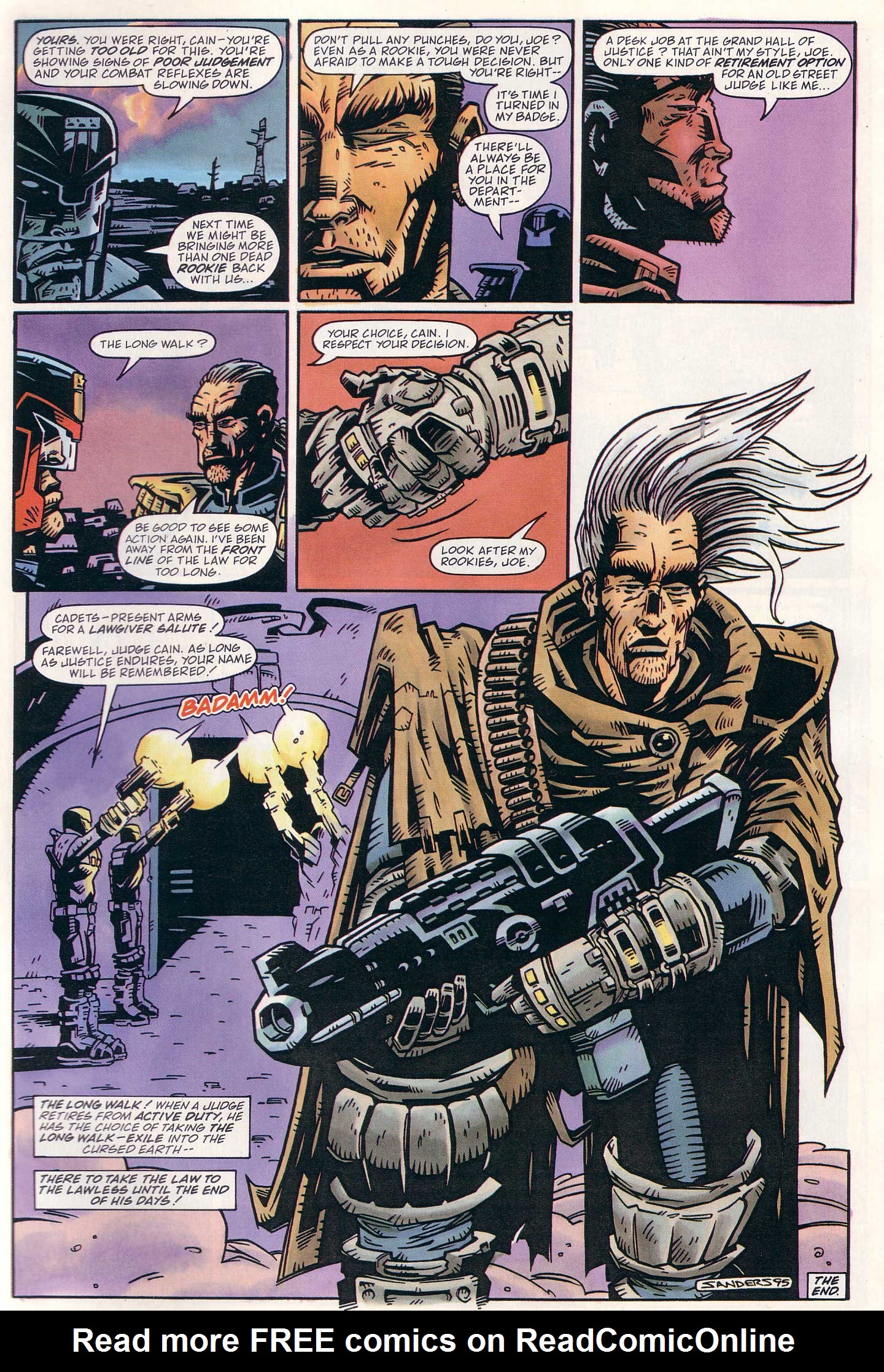 Read online Judge Dredd Lawman of the Future comic -  Issue #21 - 12