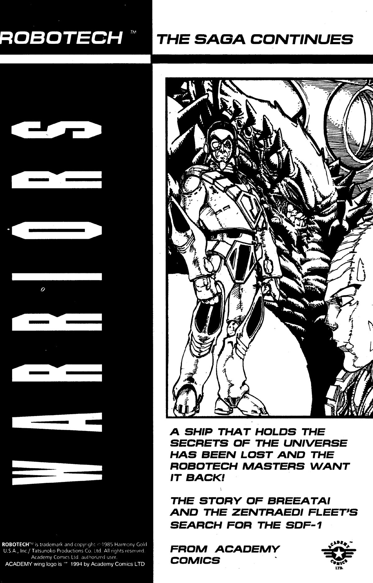 Read online Robotech: Smith World - Sabotage on Karbarra comic -  Issue # Full - 9