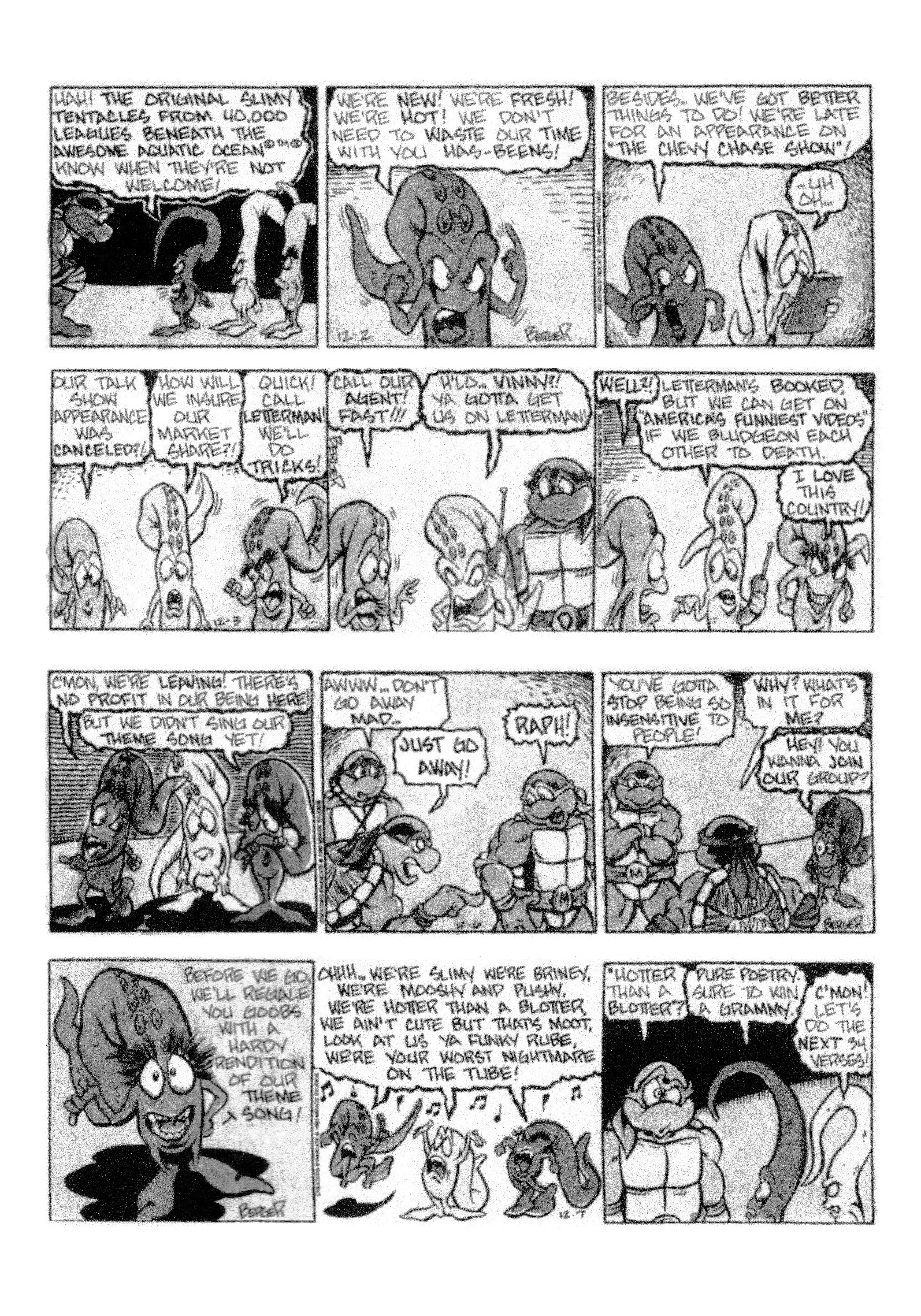Read online Teenage Mutant Ninja Turtles: Complete Newspaper Daily Comic Strip Collection comic -  Issue # TPB 2 (Part 2) - 112