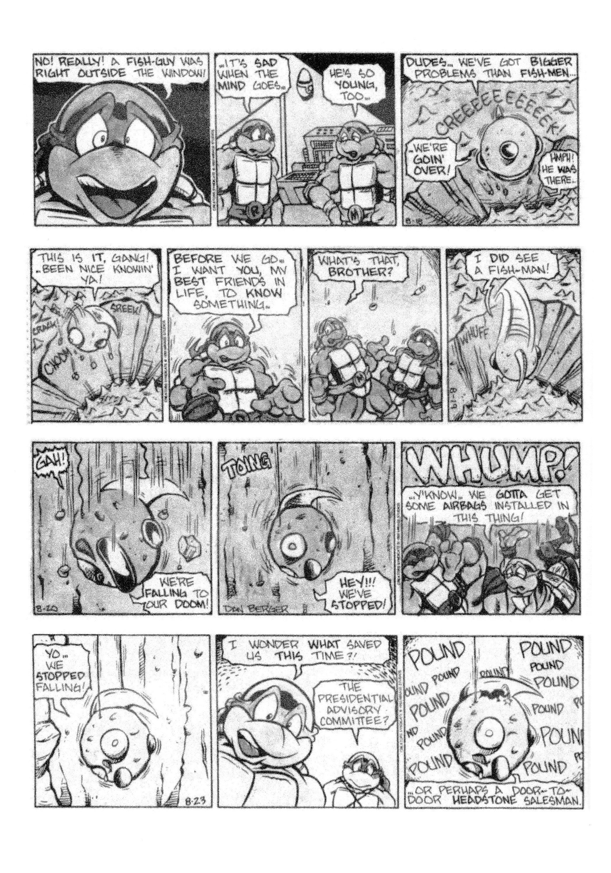 Read online Teenage Mutant Ninja Turtles: Complete Newspaper Daily Comic Strip Collection comic -  Issue # TPB 2 (Part 2) - 93