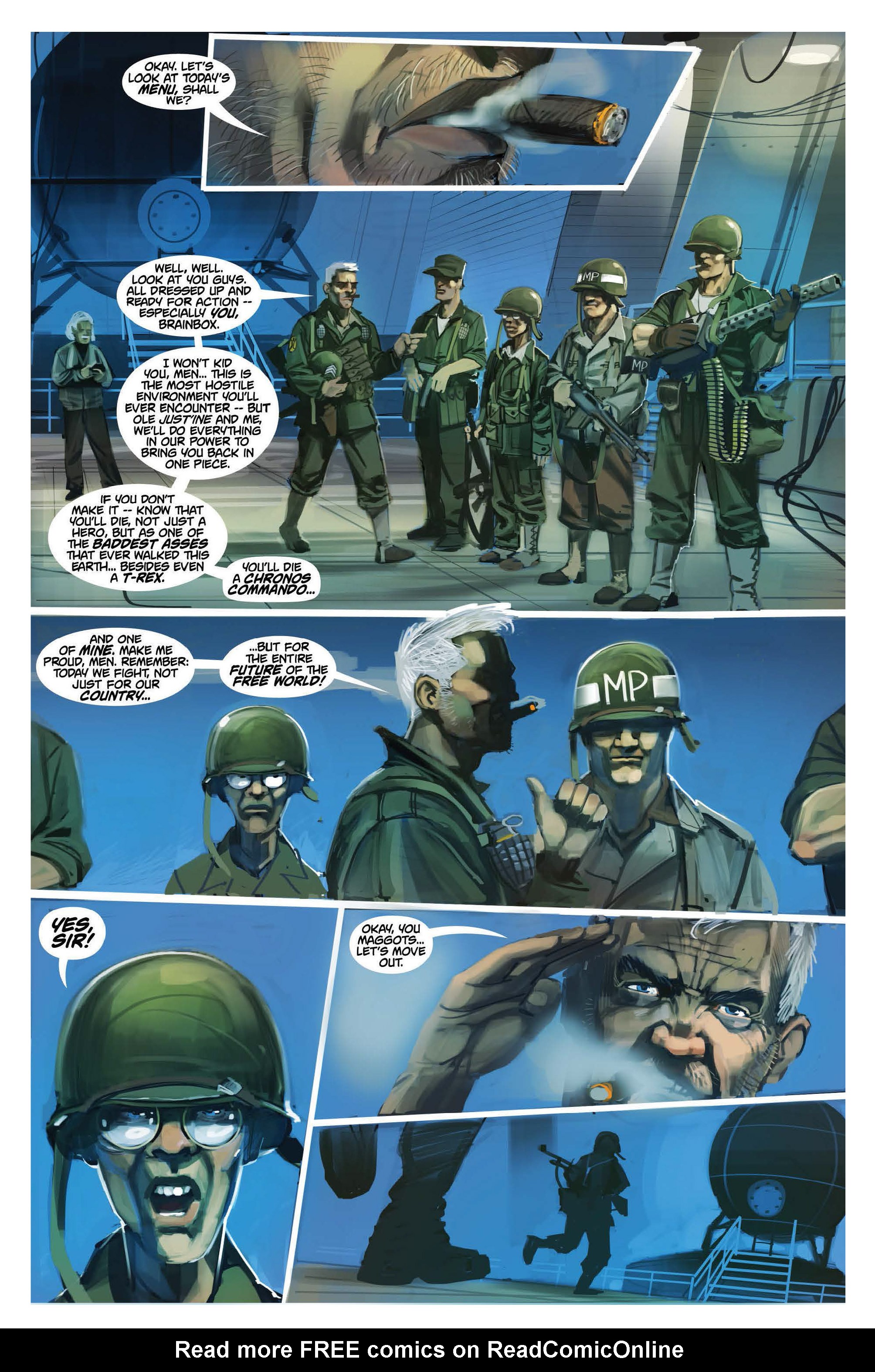 Read online Chronos Commandos: Dawn Patrol comic -  Issue #2 - 9