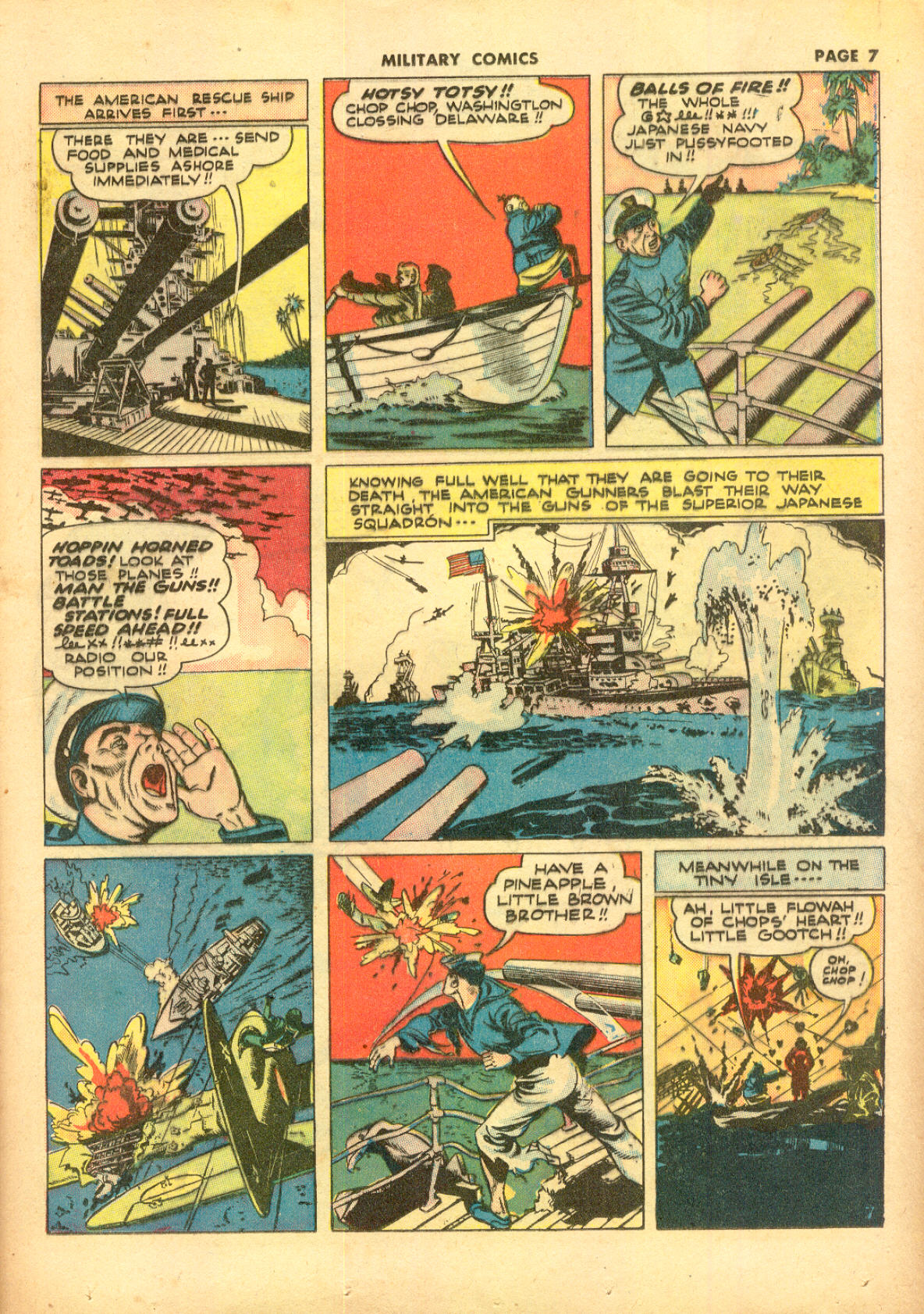 Read online Military Comics comic -  Issue #11 - 9
