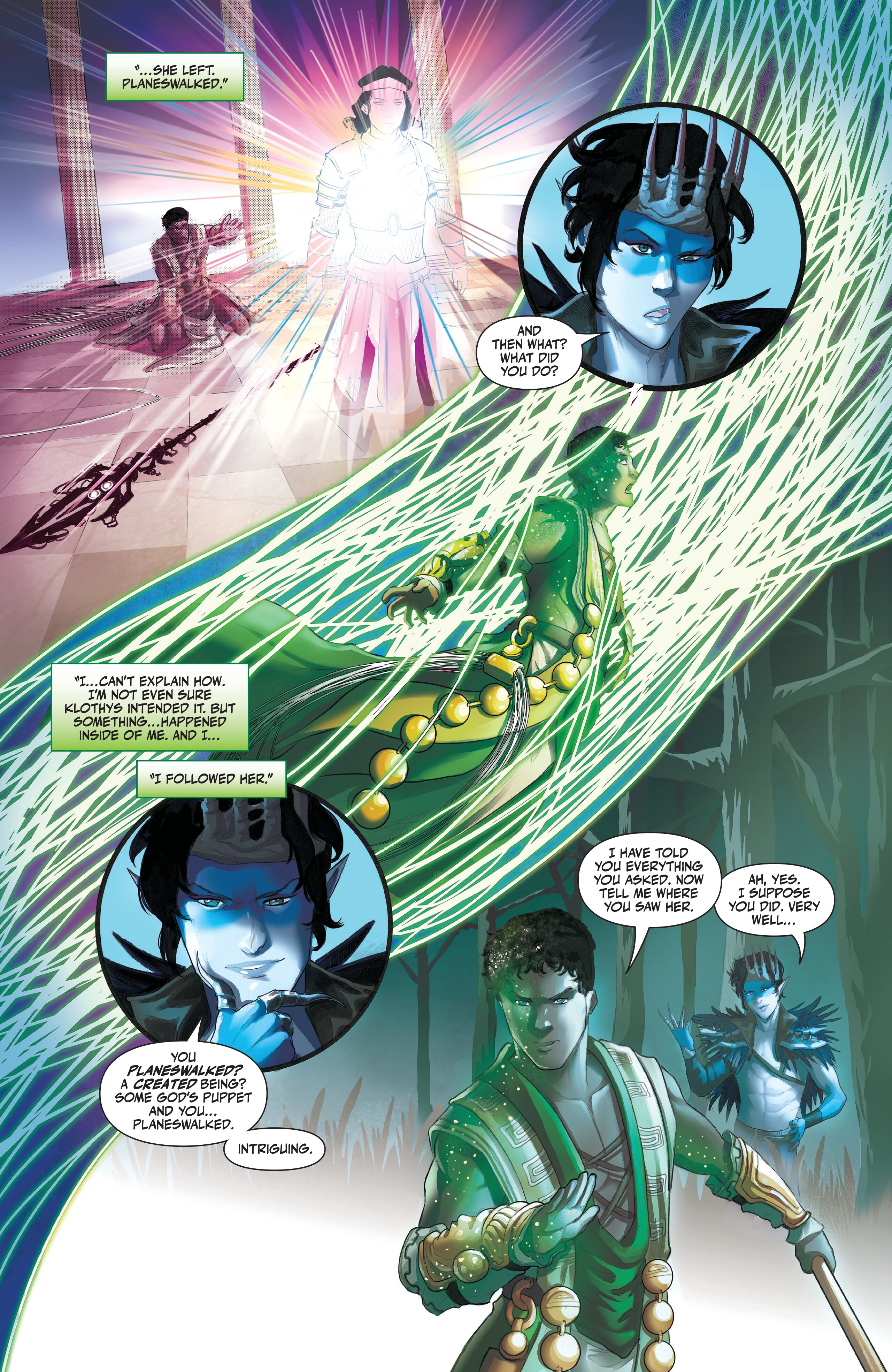 Read online Magic Planeswalkers: Notorious comic -  Issue # Full - 7