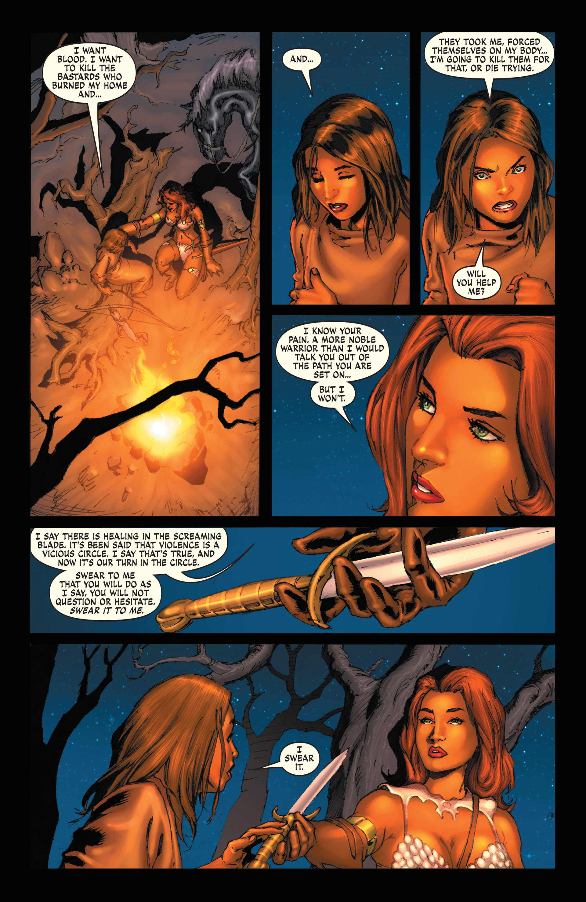Read online Red Sonja Omnibus comic -  Issue # TPB 1 - 206