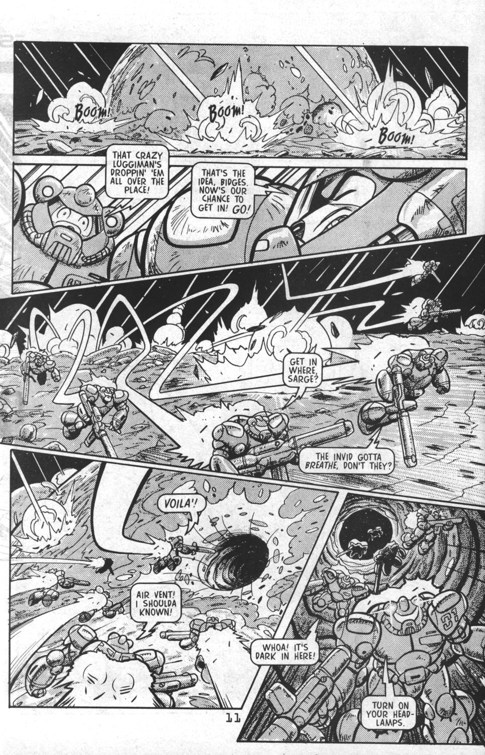 Read online Robotech: Invid World: Assult on Optera comic -  Issue # Full - 14