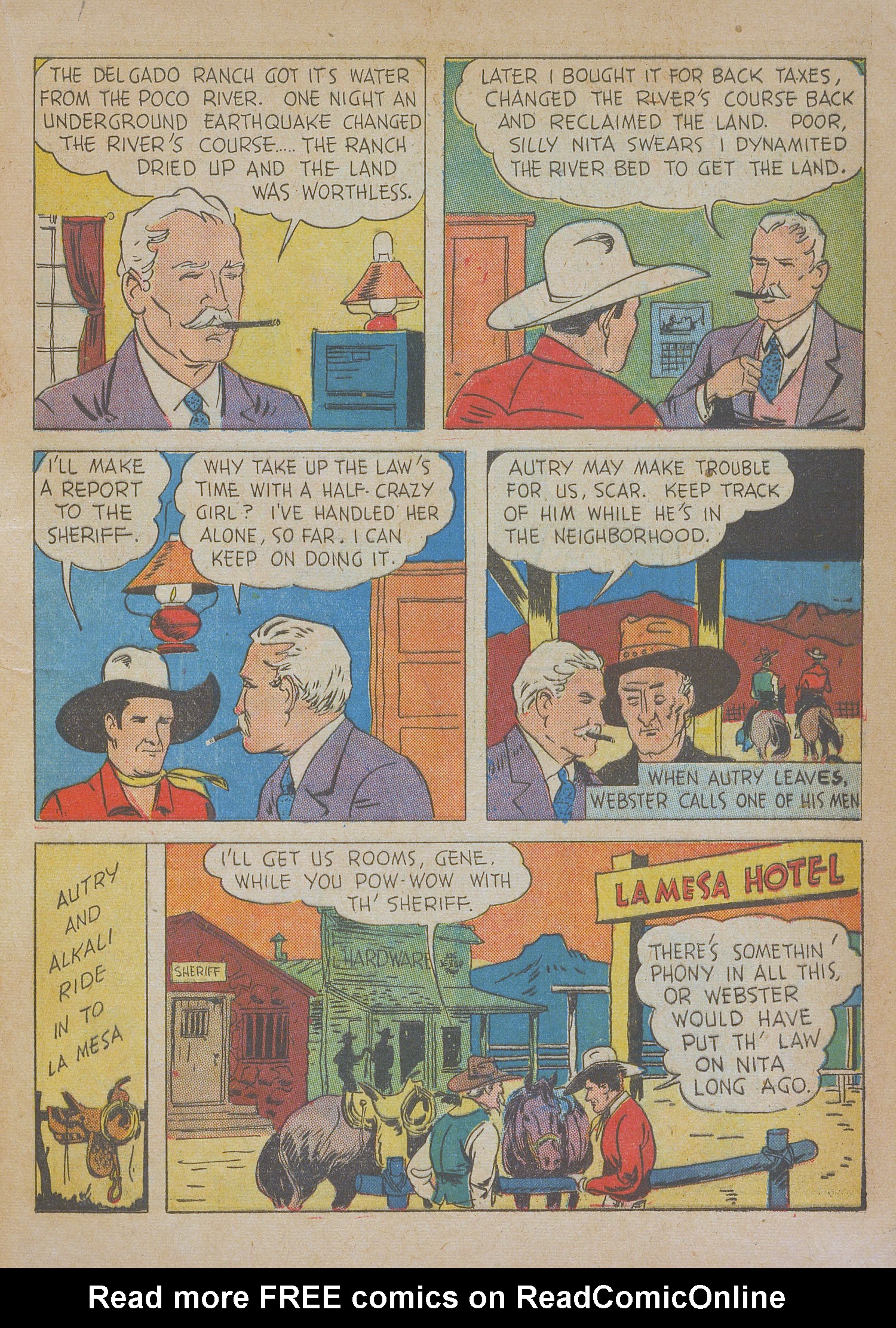 Read online Gene Autry Comics comic -  Issue #10 - 41