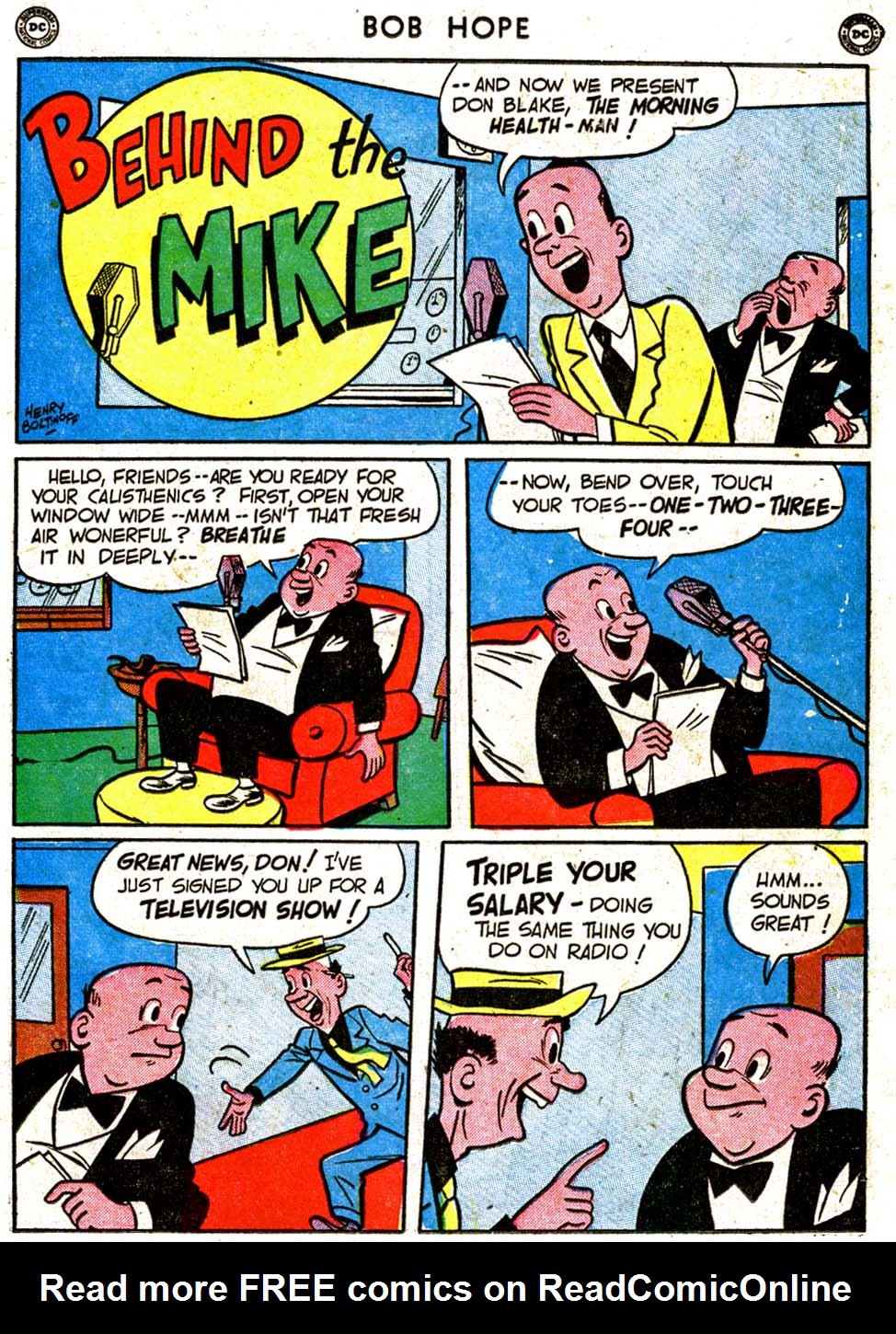 Read online The Adventures of Bob Hope comic -  Issue #4 - 29