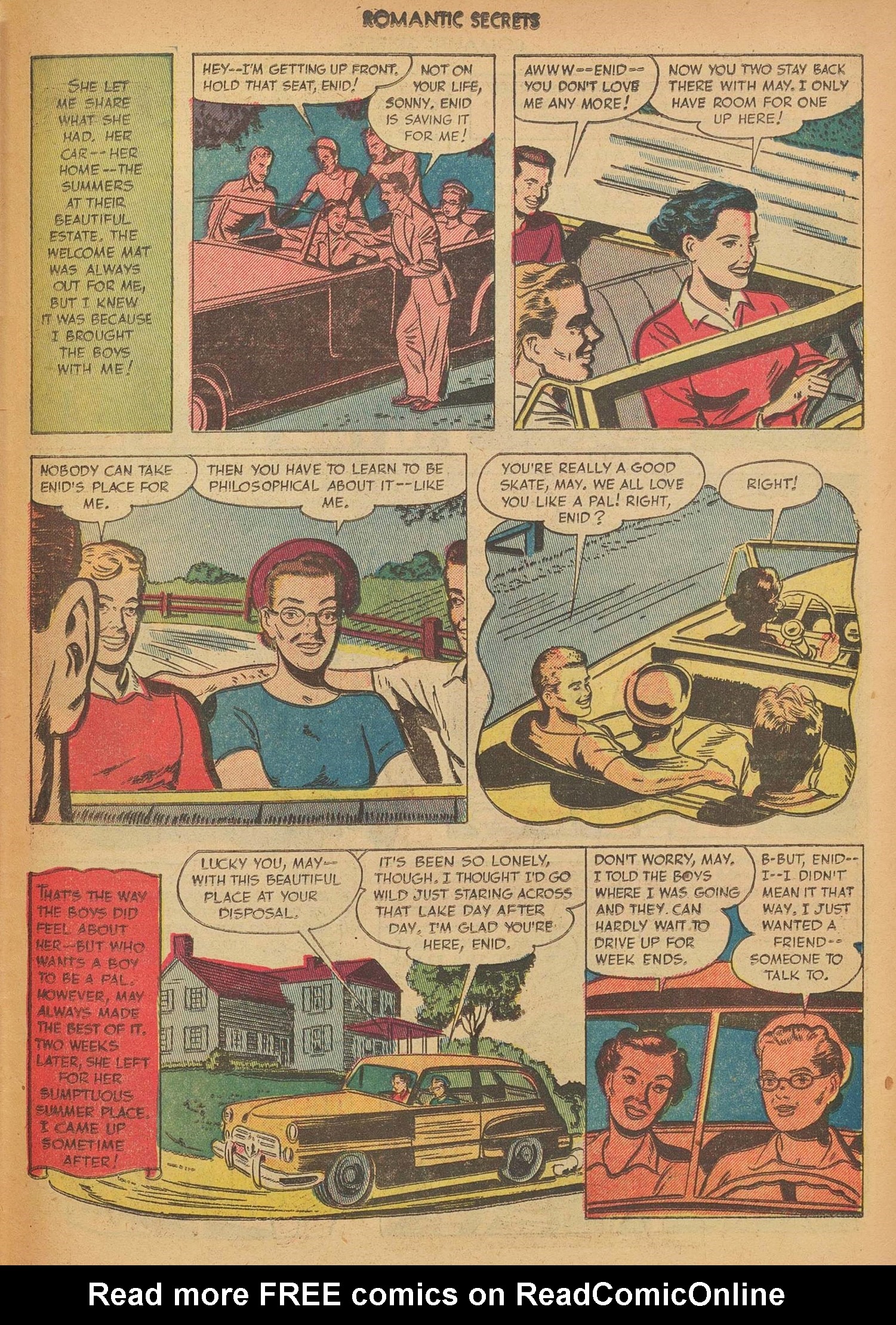 Read online Romantic Secrets comic -  Issue #35 - 27