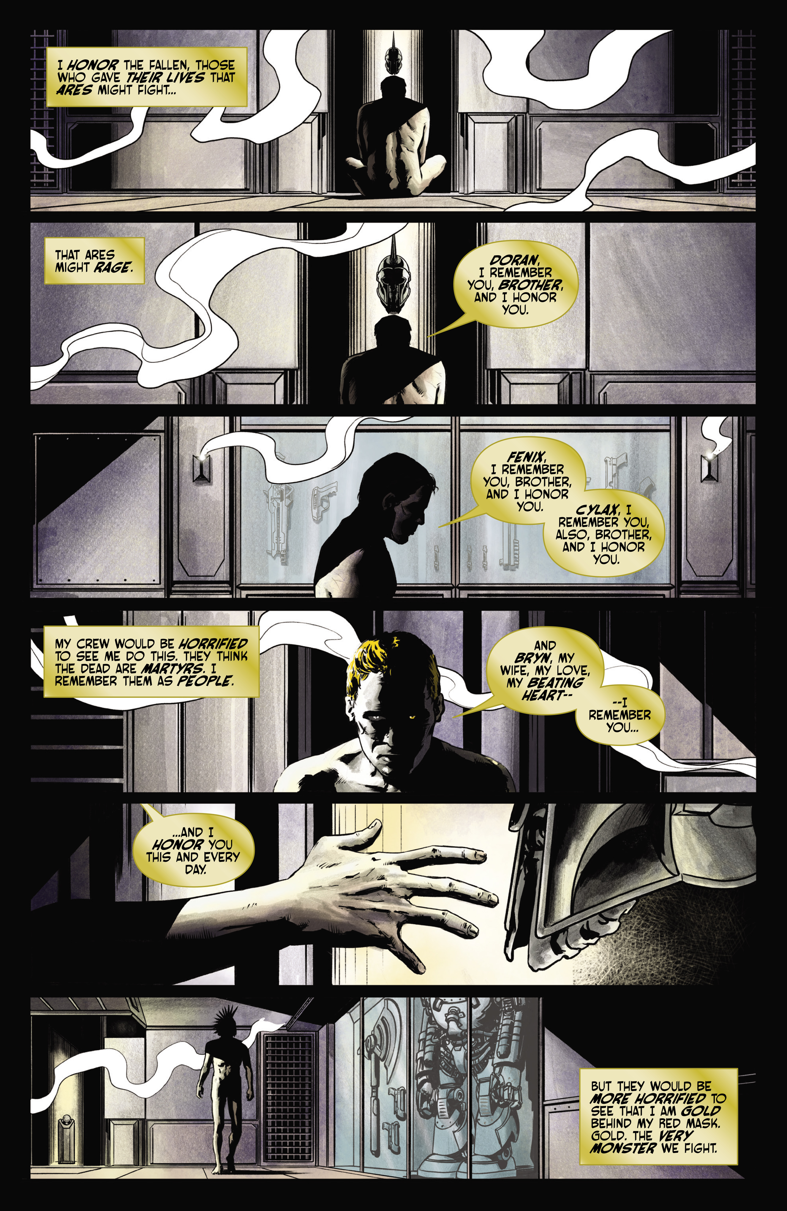 Read online Pierce Brown's Red Rising: Sons of Ares: Forbidden Song comic -  Issue # TPB - 8
