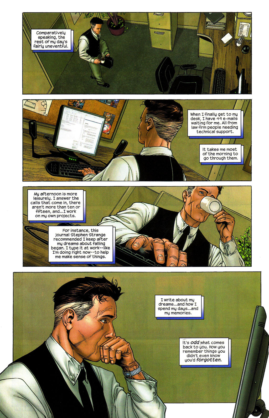 Read online Marvel Knights 4 comic -  Issue #4 - 22
