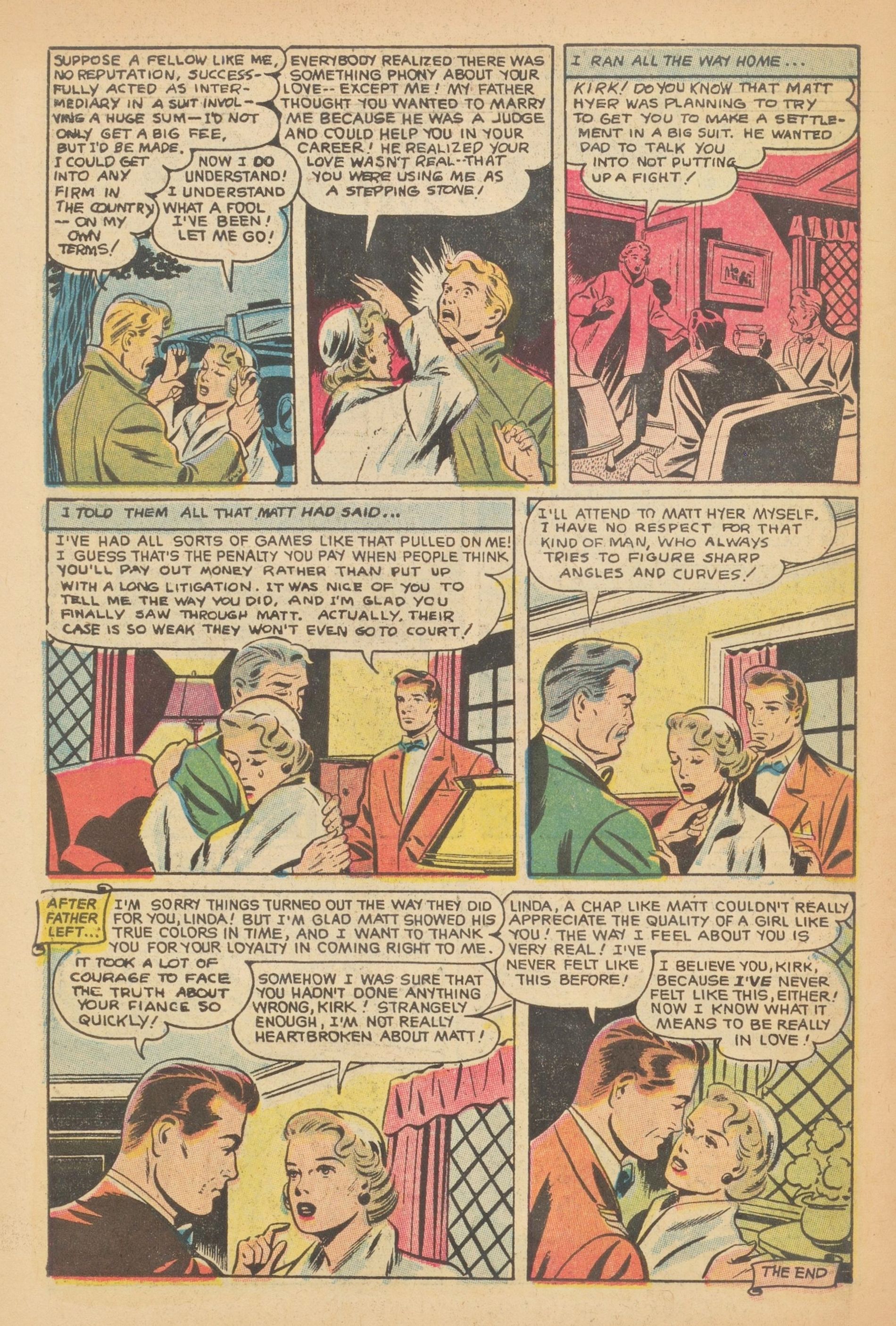Read online Glamorous Romances comic -  Issue #88 - 34