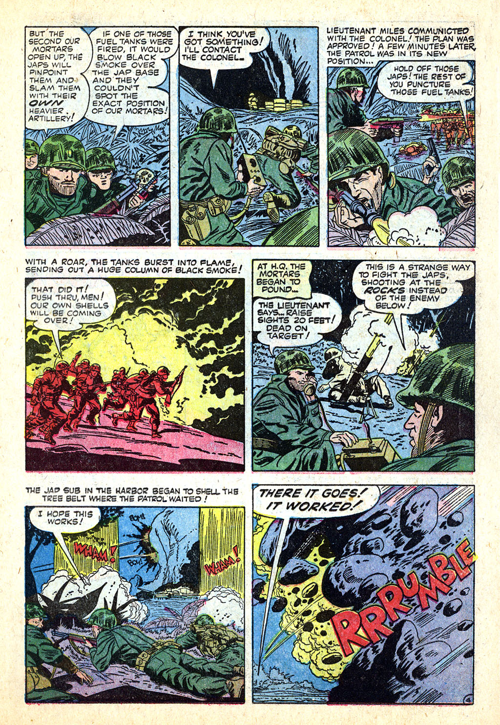 Read online Marines in Action comic -  Issue #6 - 23
