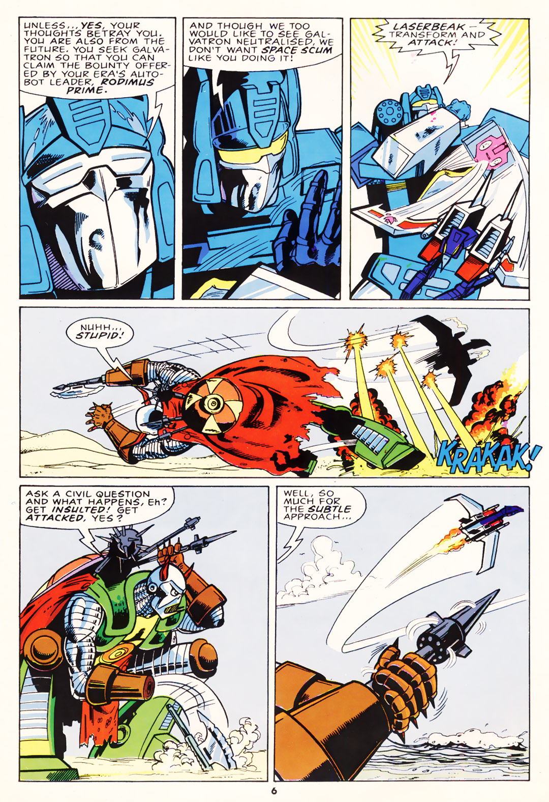 Read online The Transformers (UK) comic -  Issue #117 - 6