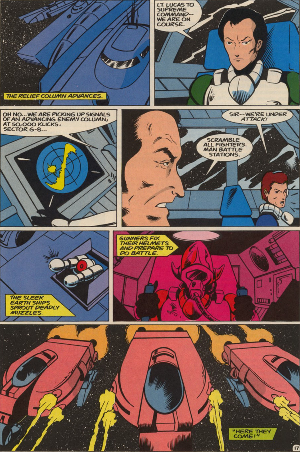 Read online Robotech Masters comic -  Issue #14 - 17