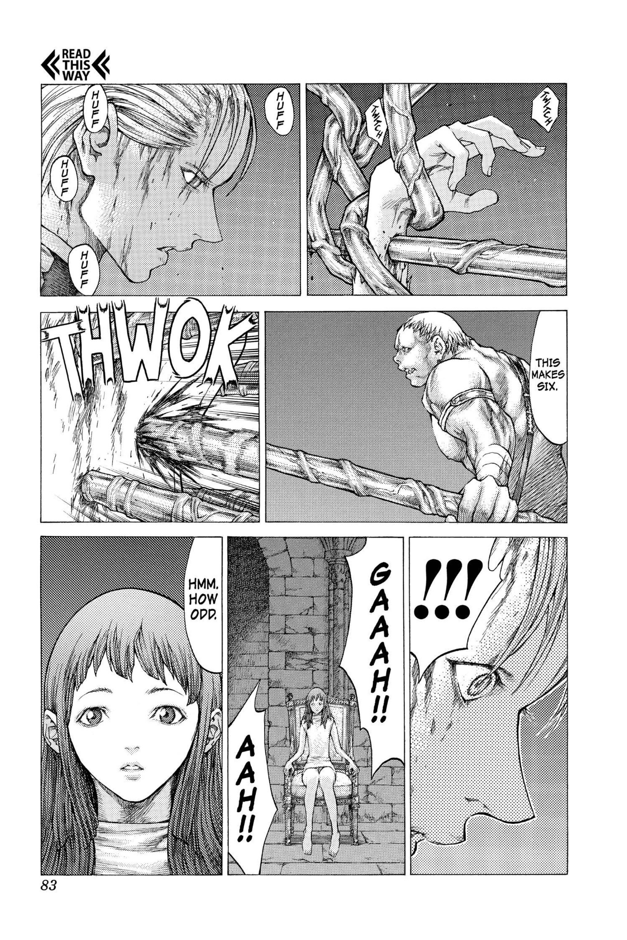 Read online Claymore comic -  Issue #8 - 78