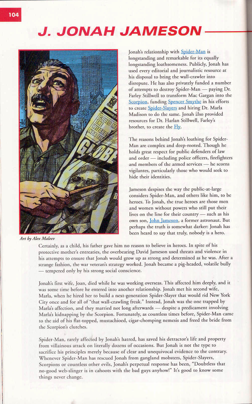 Read online Marvel Encyclopedia comic -  Issue # TPB 4 - 104