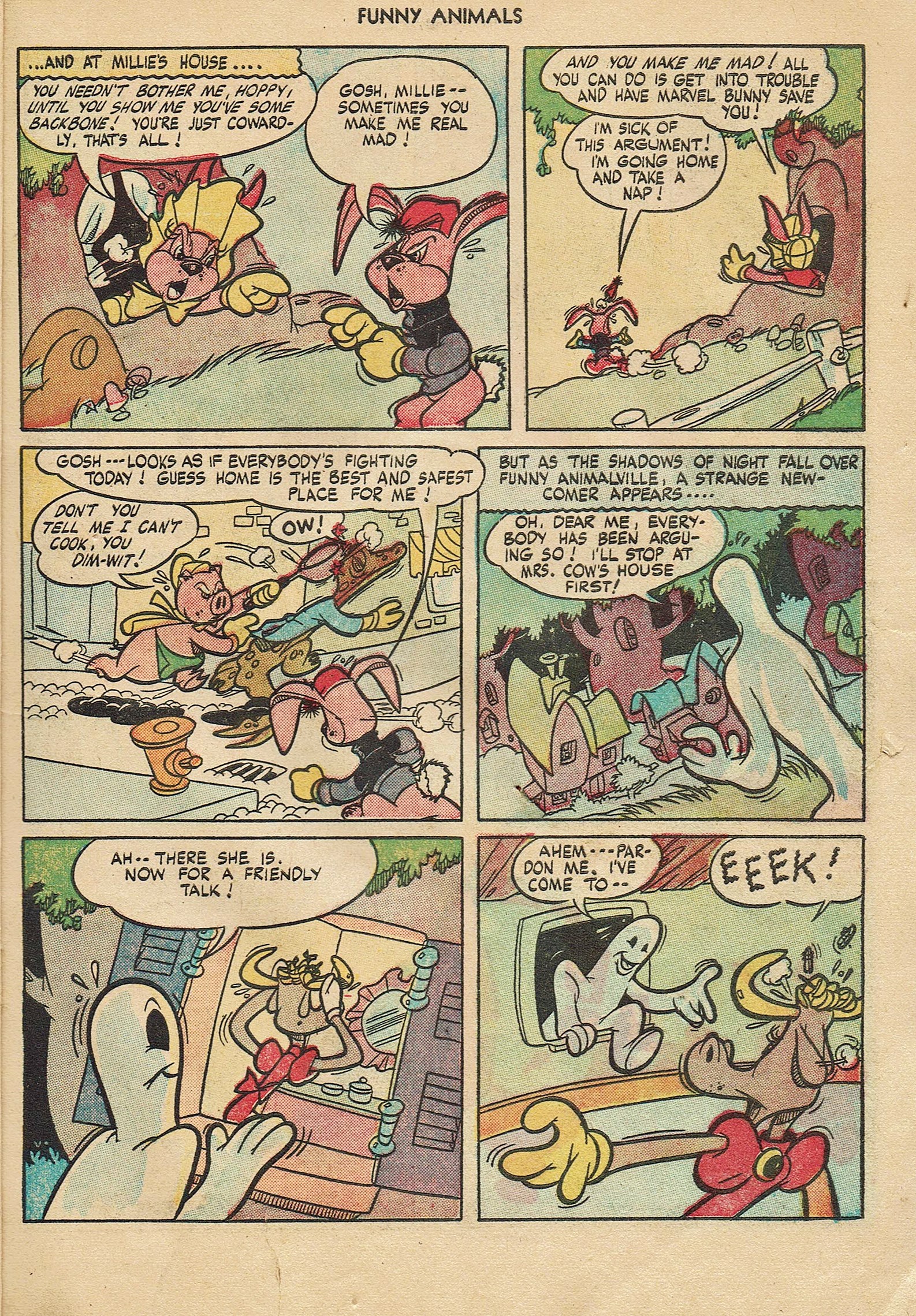 Read online Fawcett's Funny Animals comic -  Issue #46 - 5