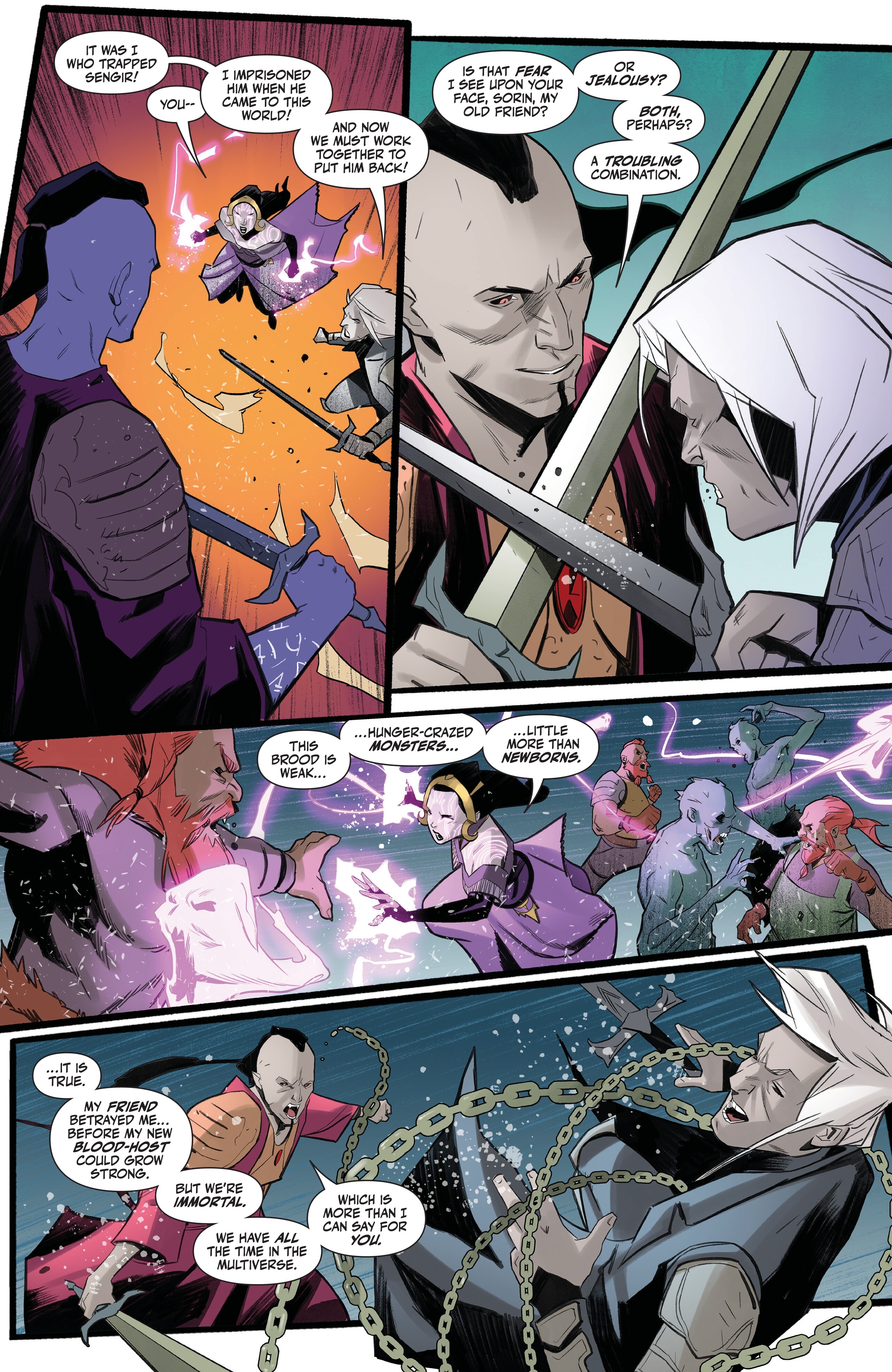 Read online Magic Planeswalkers: Notorious comic -  Issue # Full - 27