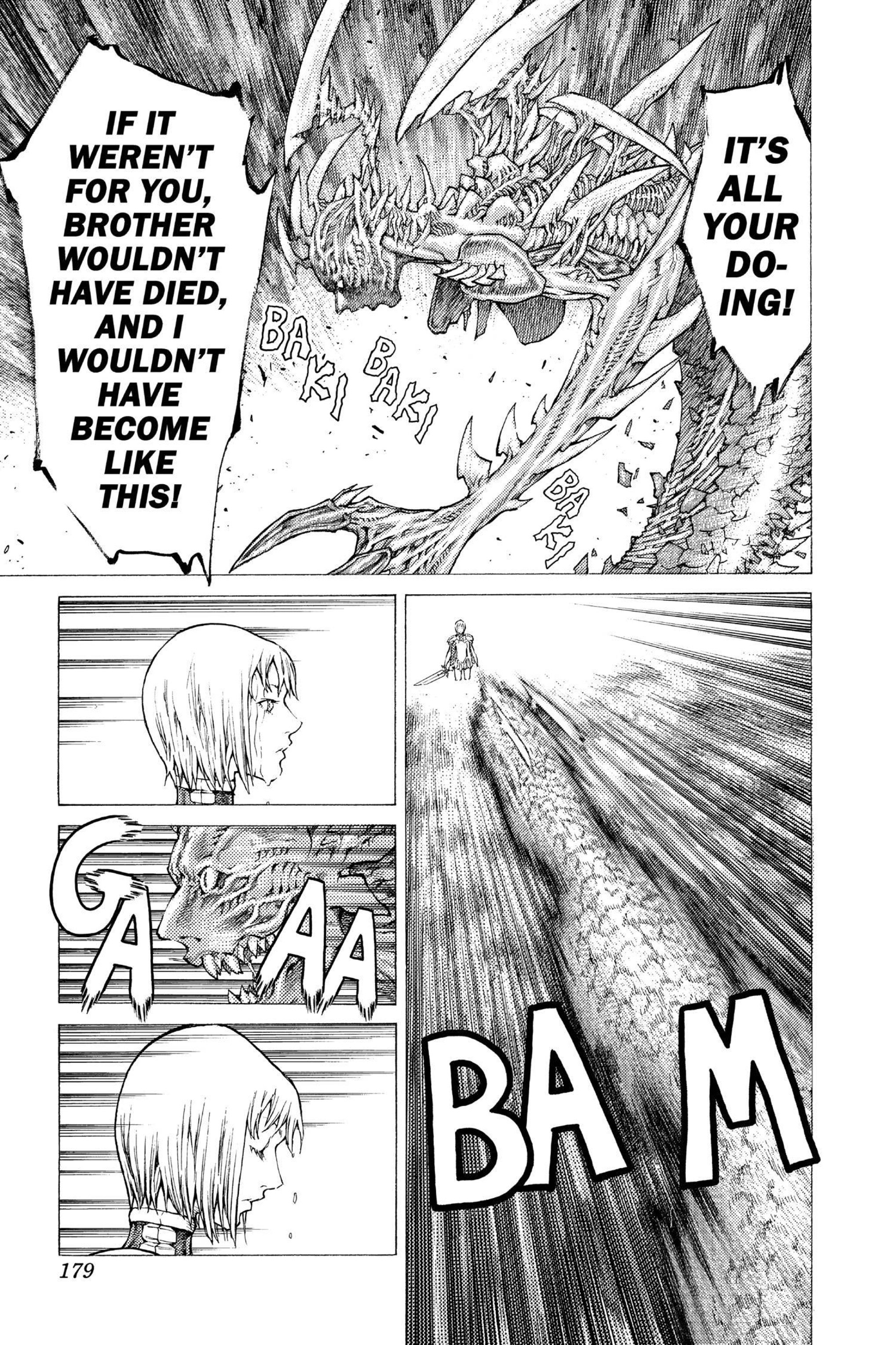 Read online Claymore comic -  Issue #7 - 166