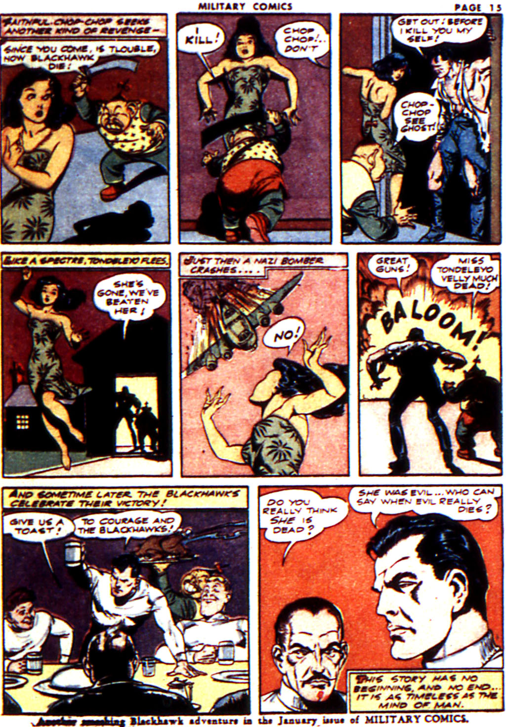 Read online Military Comics comic -  Issue #14 - 17