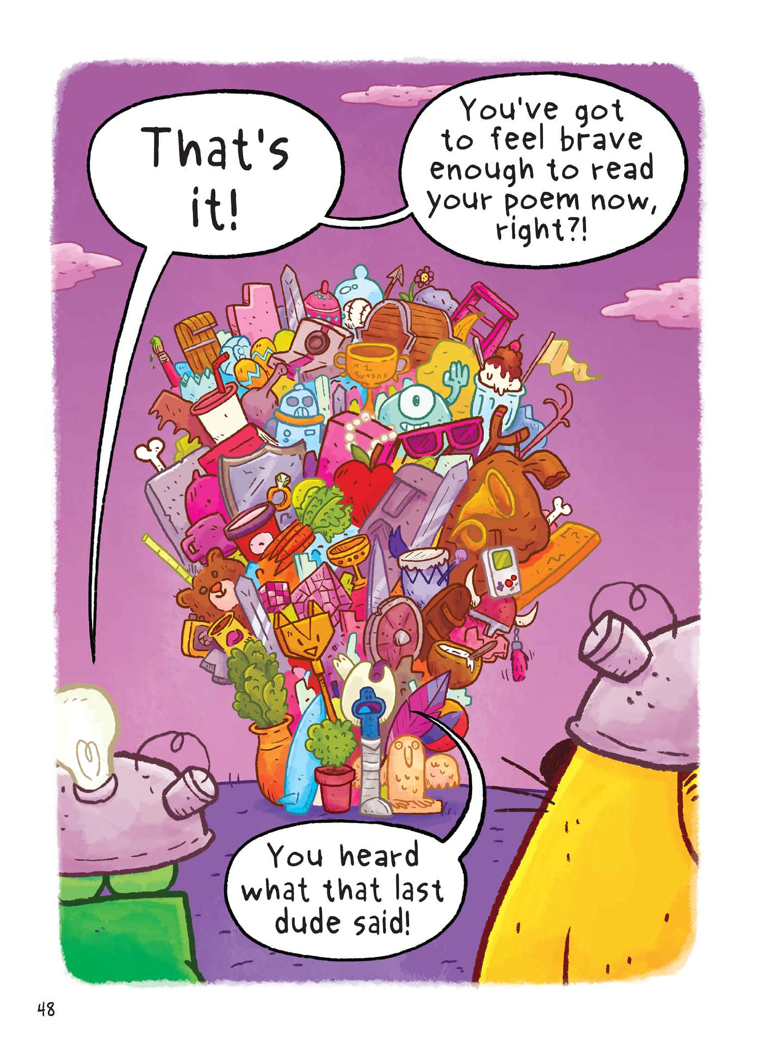 Read online Blue, Barry & Pancakes comic -  Issue # TPB 5 - 49