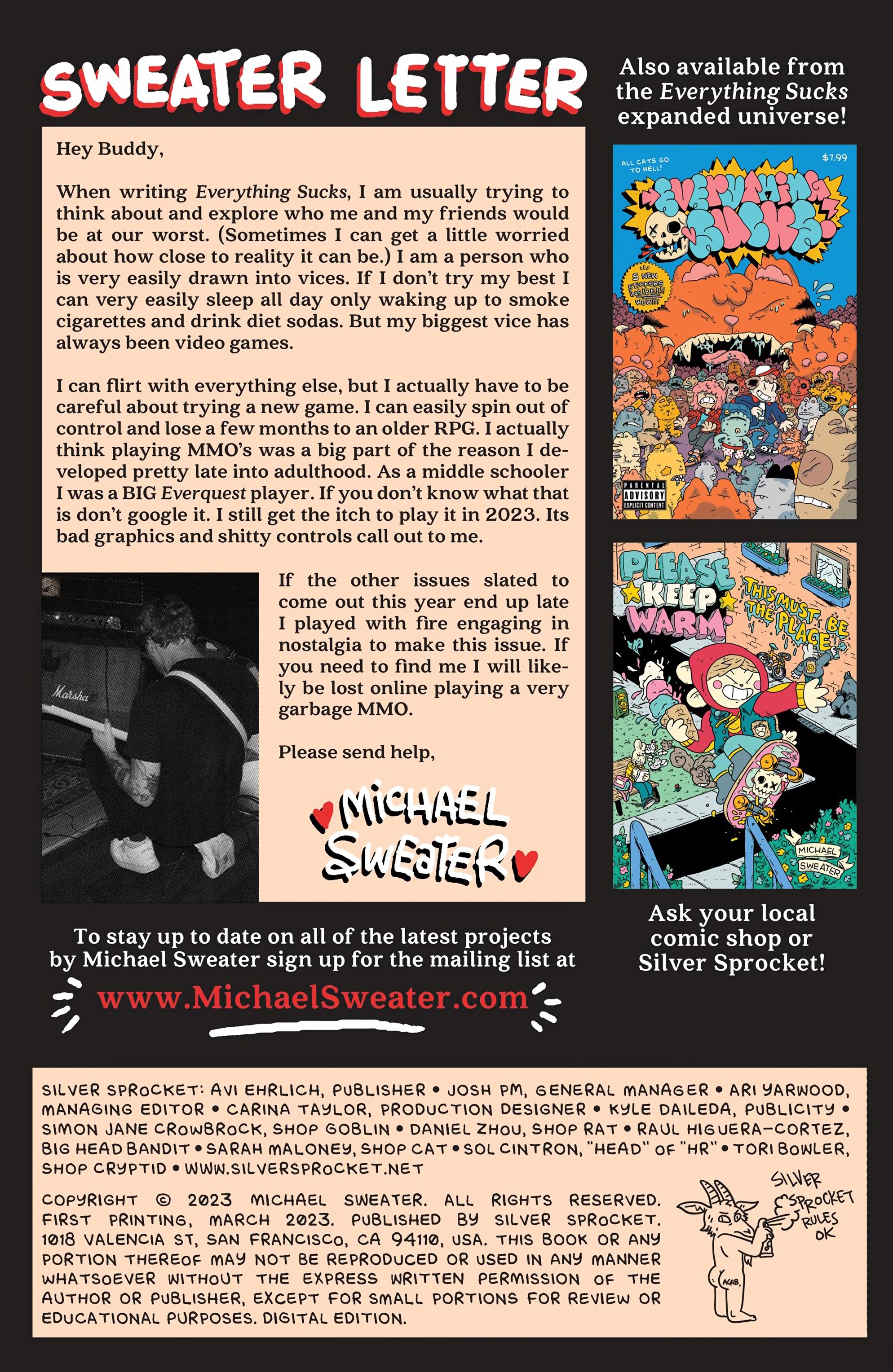 Read online Everything Sucks comic -  Issue #3 - 2