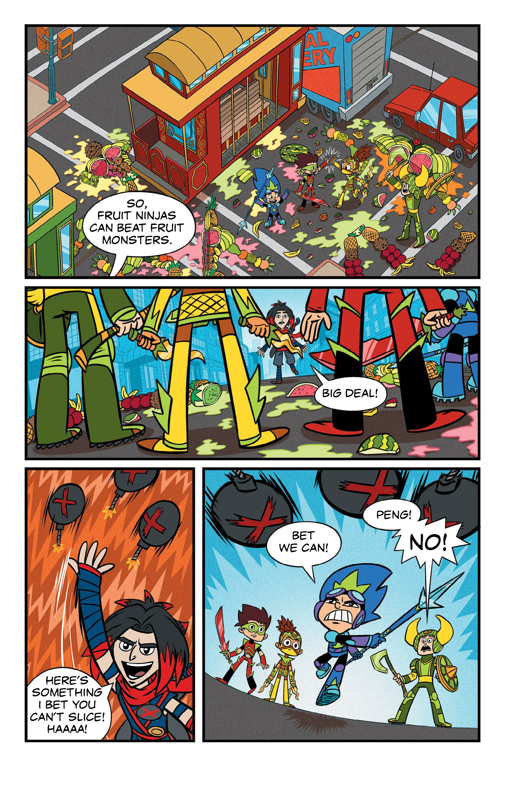 Read online Fruit Ninja: Frenzy Force comic -  Issue # TPB - 59