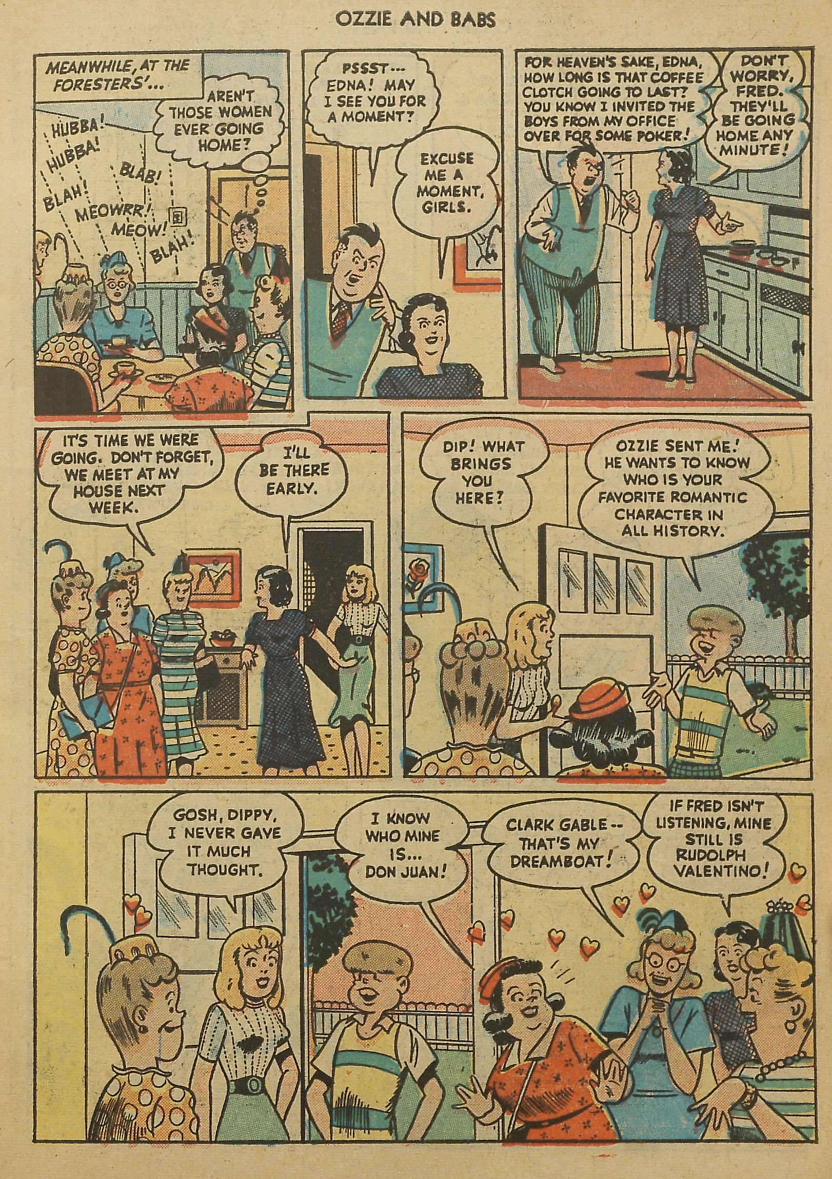 Read online Ozzie And Babs comic -  Issue #9 - 7