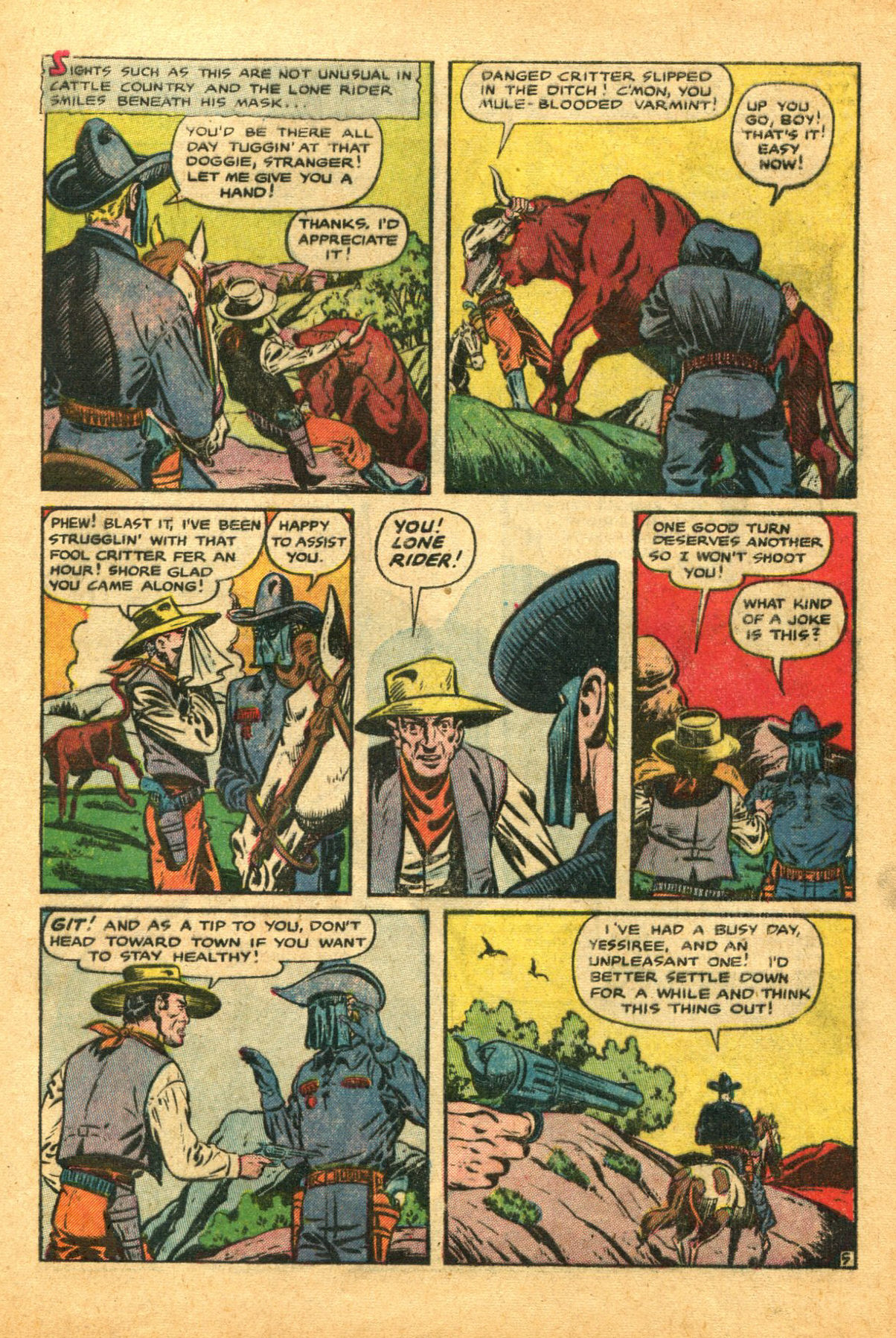 Read online The Lone Rider comic -  Issue #21 - 9