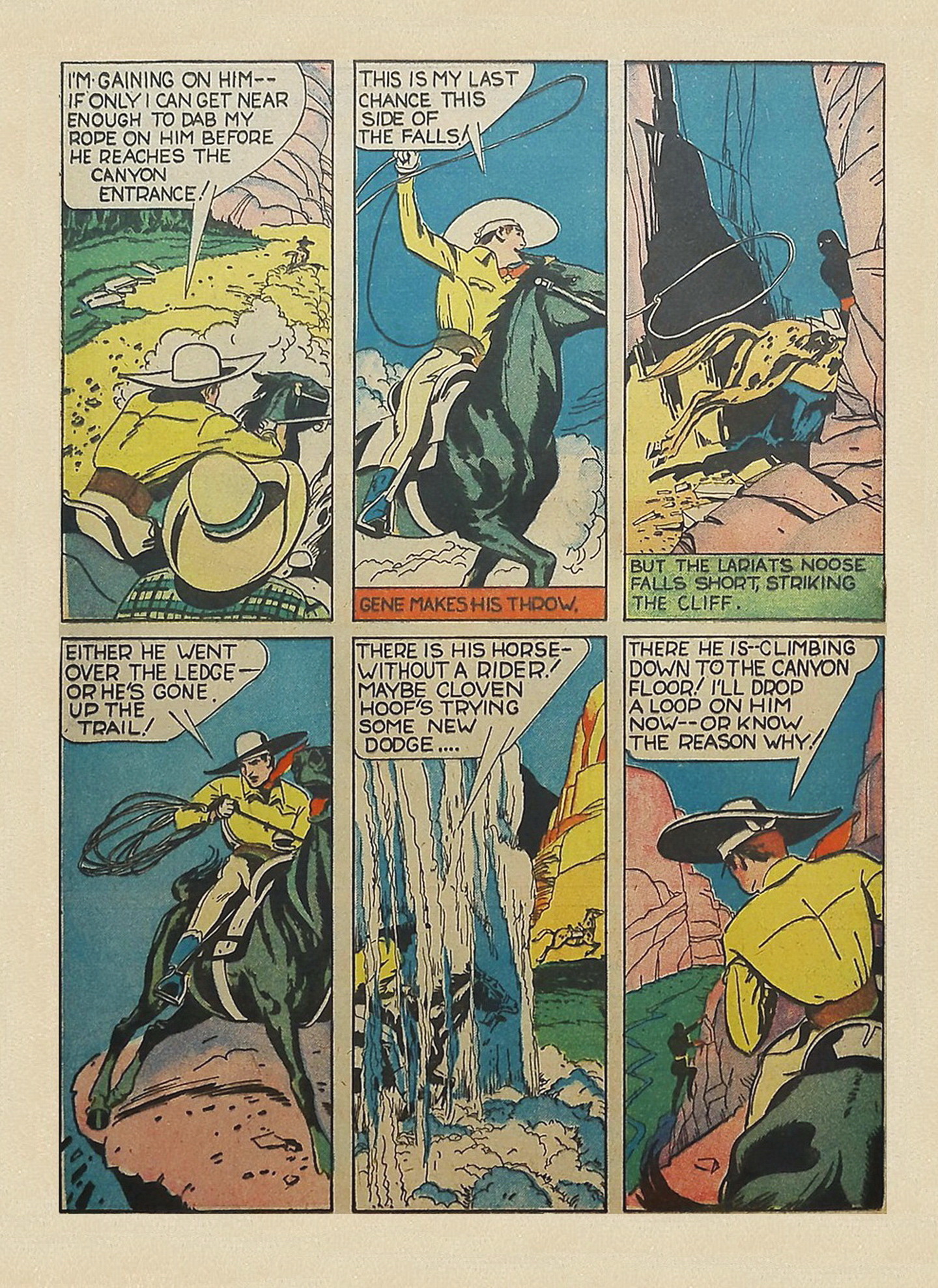 Read online Gene Autry Comics comic -  Issue #1 - 46