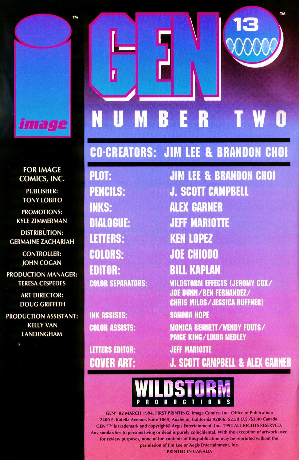 Read online Gen13 (1994) comic -  Issue #2 - 2
