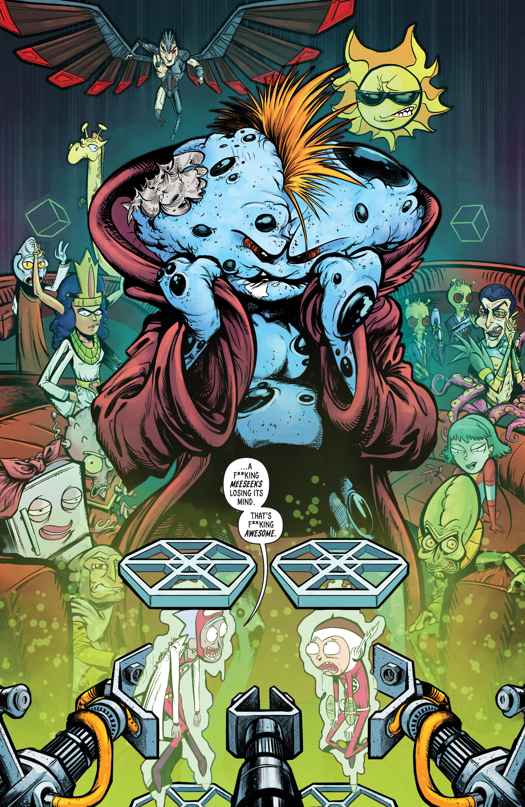 Read online Rick and Morty: Crisis on C-137 comic -  Issue # TPB - 71