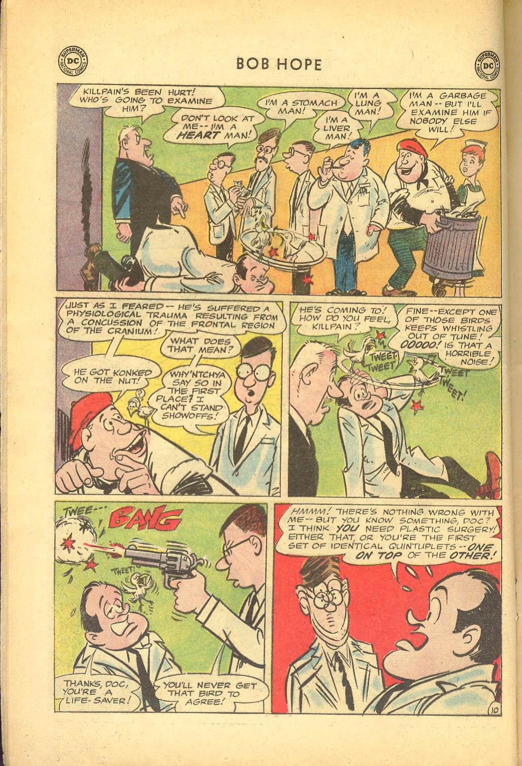 Read online The Adventures of Bob Hope comic -  Issue #91 - 16
